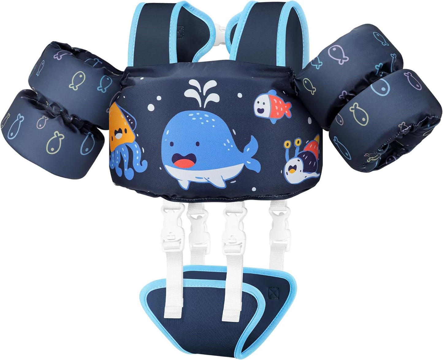 Vvinca Toddler Swim Vest for Kids 1-5 Years Old, Safe Floaties