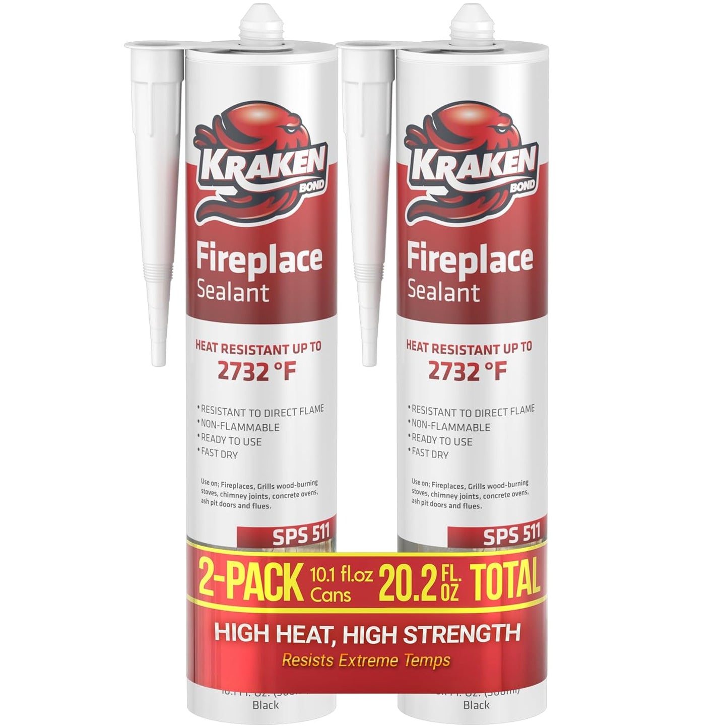 High Temperature Black Fireplace Sealant for Extreme Heat Use