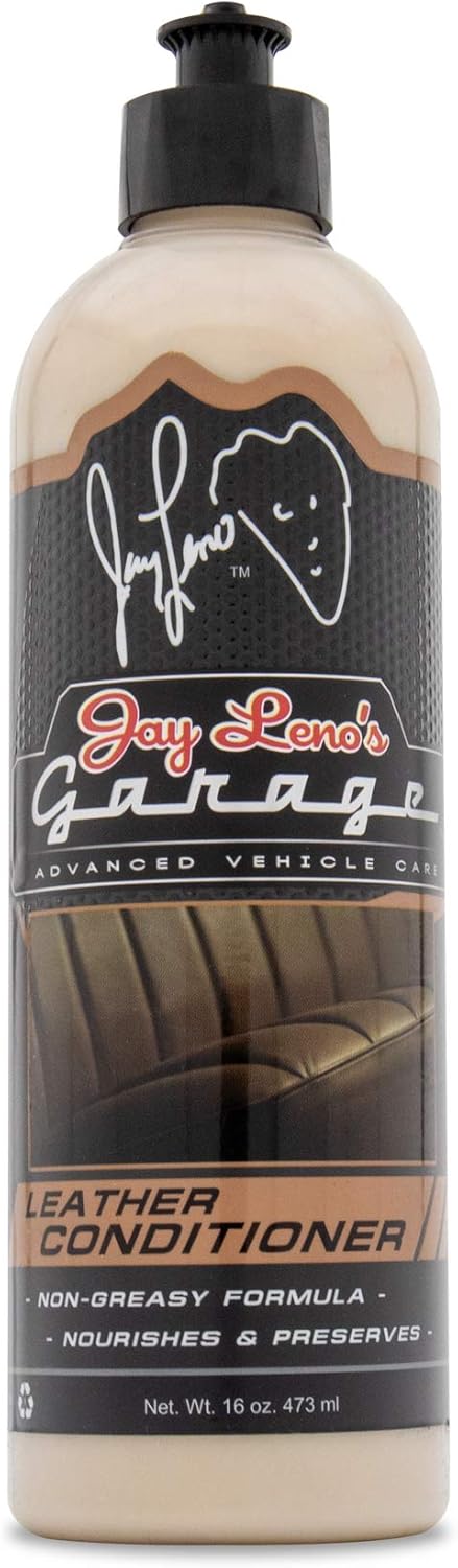 Jay Leno's Garage Leather Conditioner 16 oz. - Ultimate Leather Care