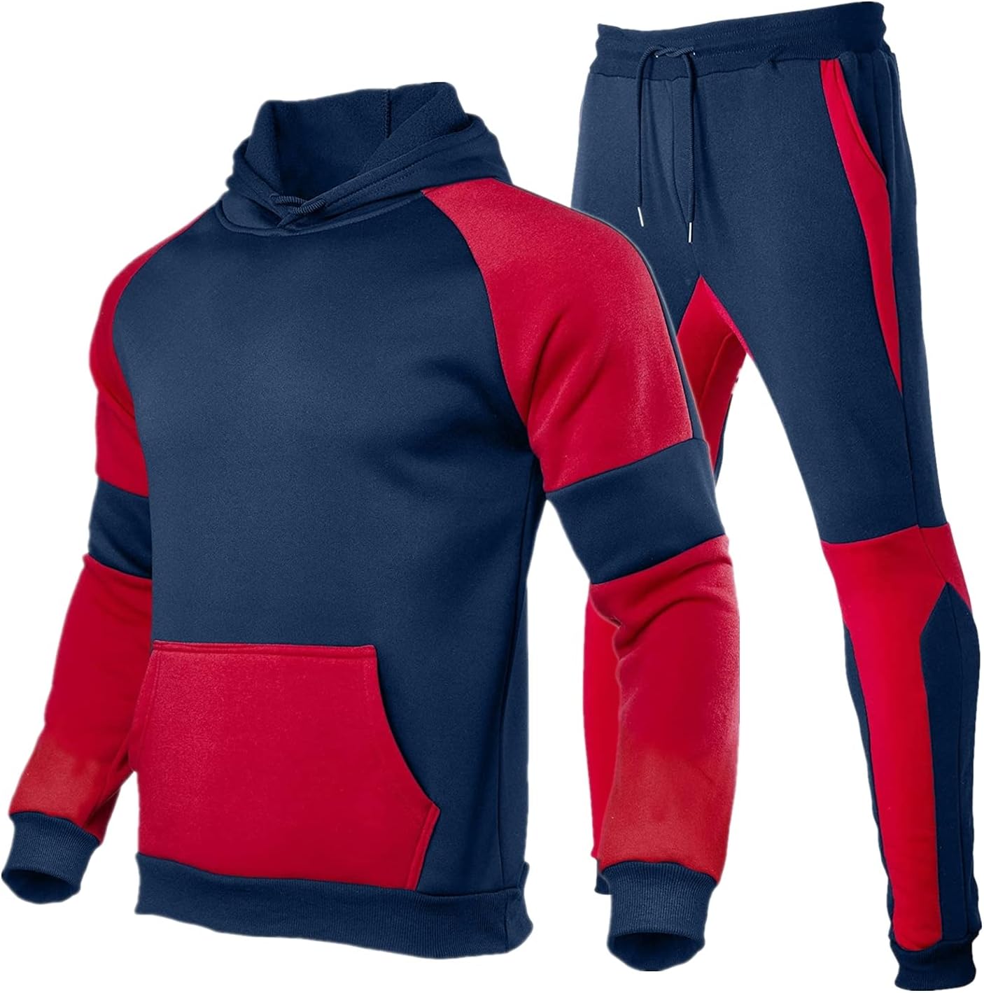 HHGKED Men's Track Suits 2 Piece Set for Active Lifestyle