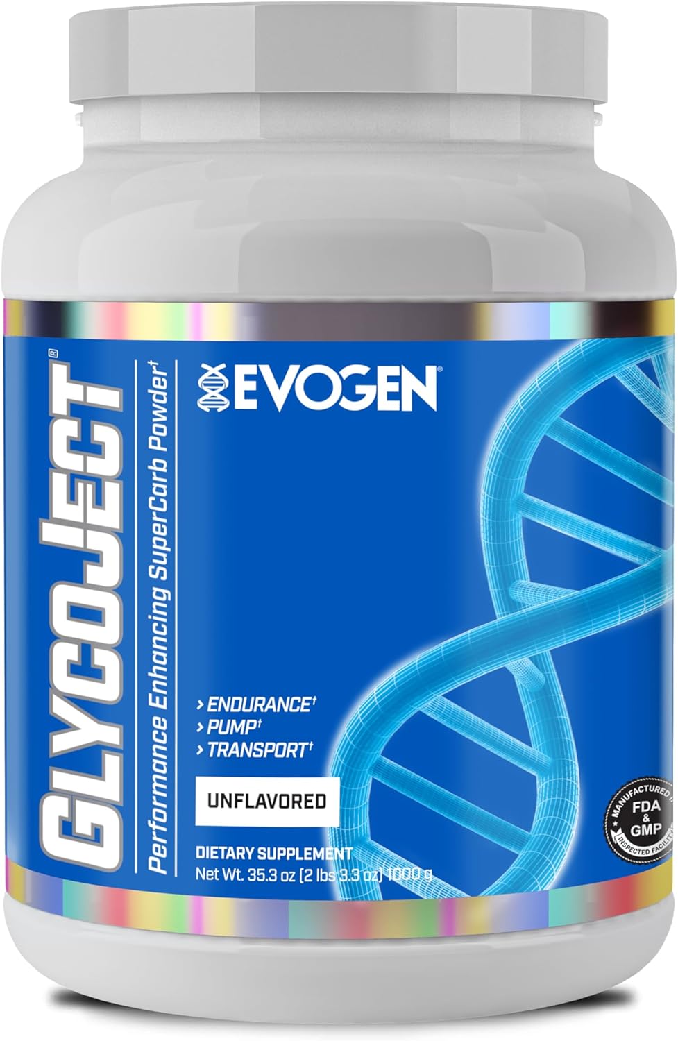 Evogen GlycoJect Super Carb Powder for Enhanced Performance
