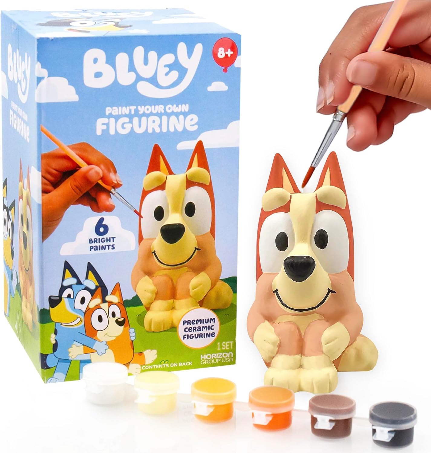 Bluey Paintable Bingo Figurine Kit - Creative Kids Activities