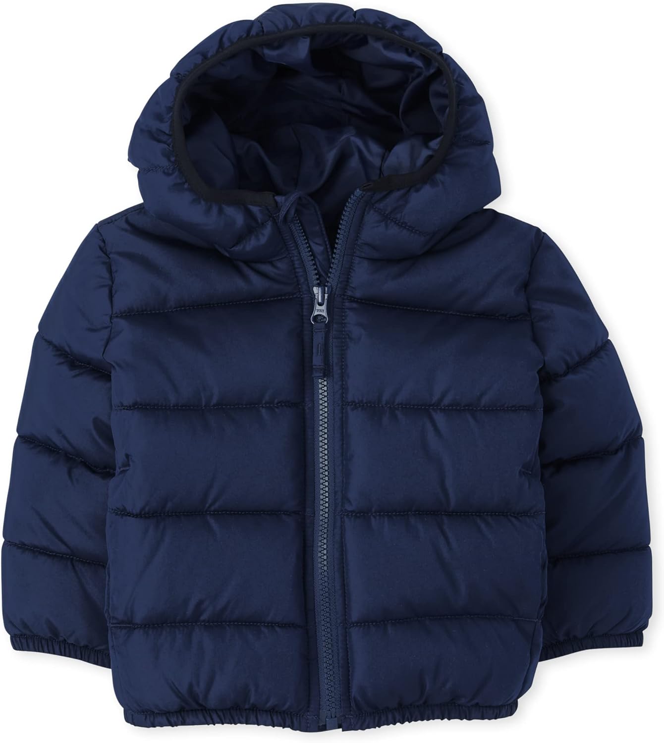 Medium Weight Wind-Resistant Puffer Jacket for Boys' Comfort