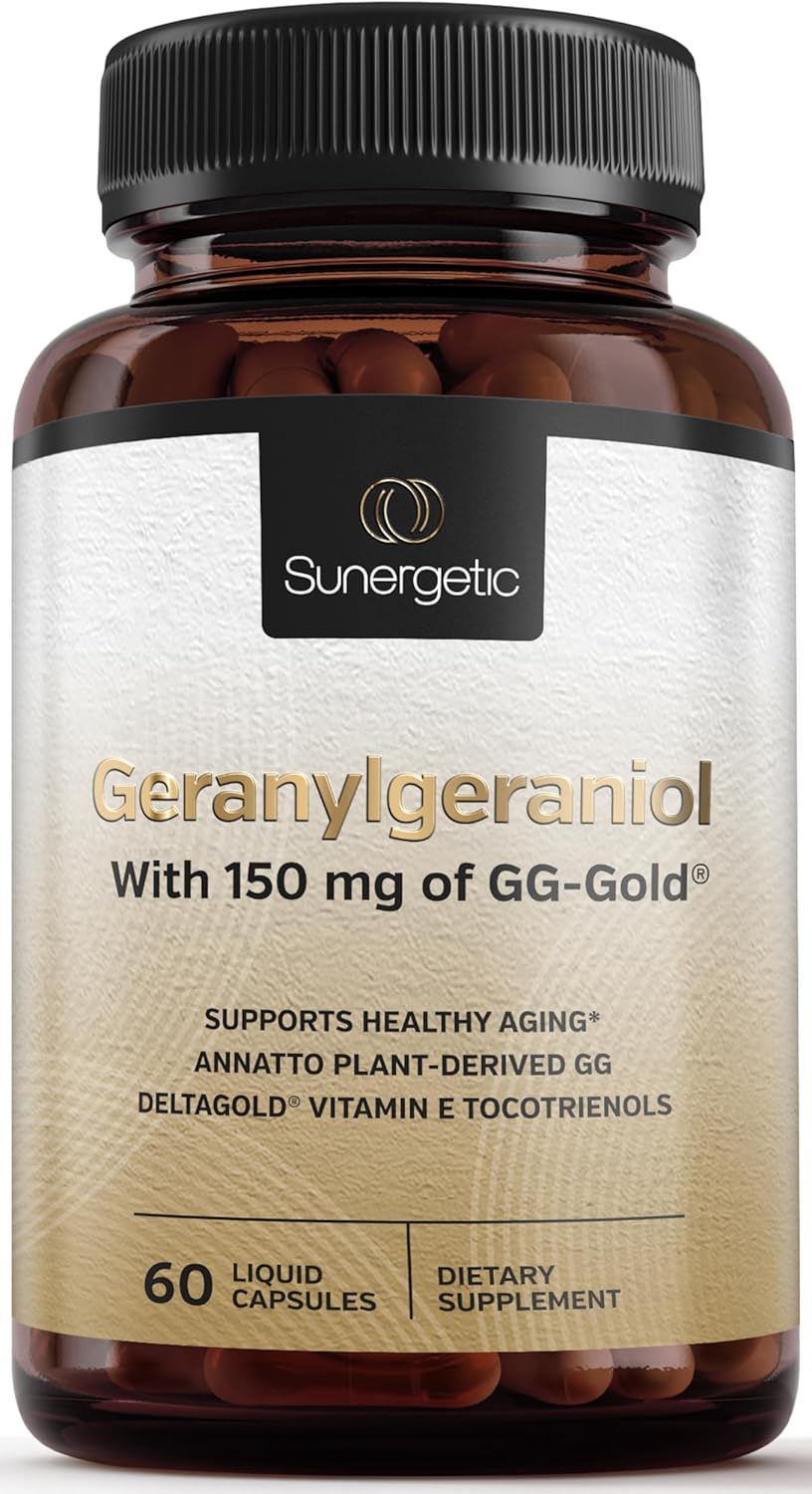 Premium Geranylgeraniol Supplement for Heart Health & Energy