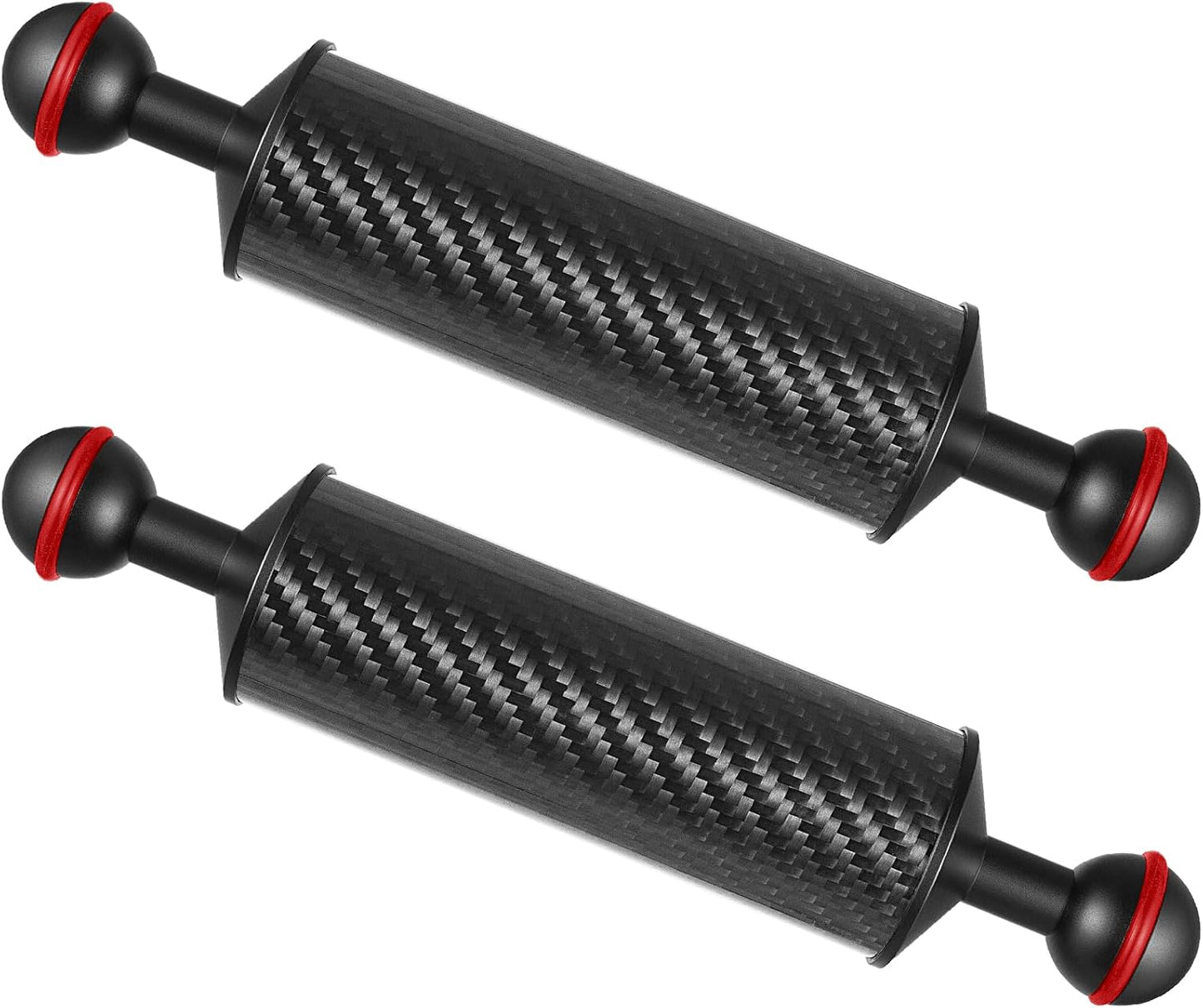2PCS Carbon Fiber Underwater Float Arm for Diving Photography