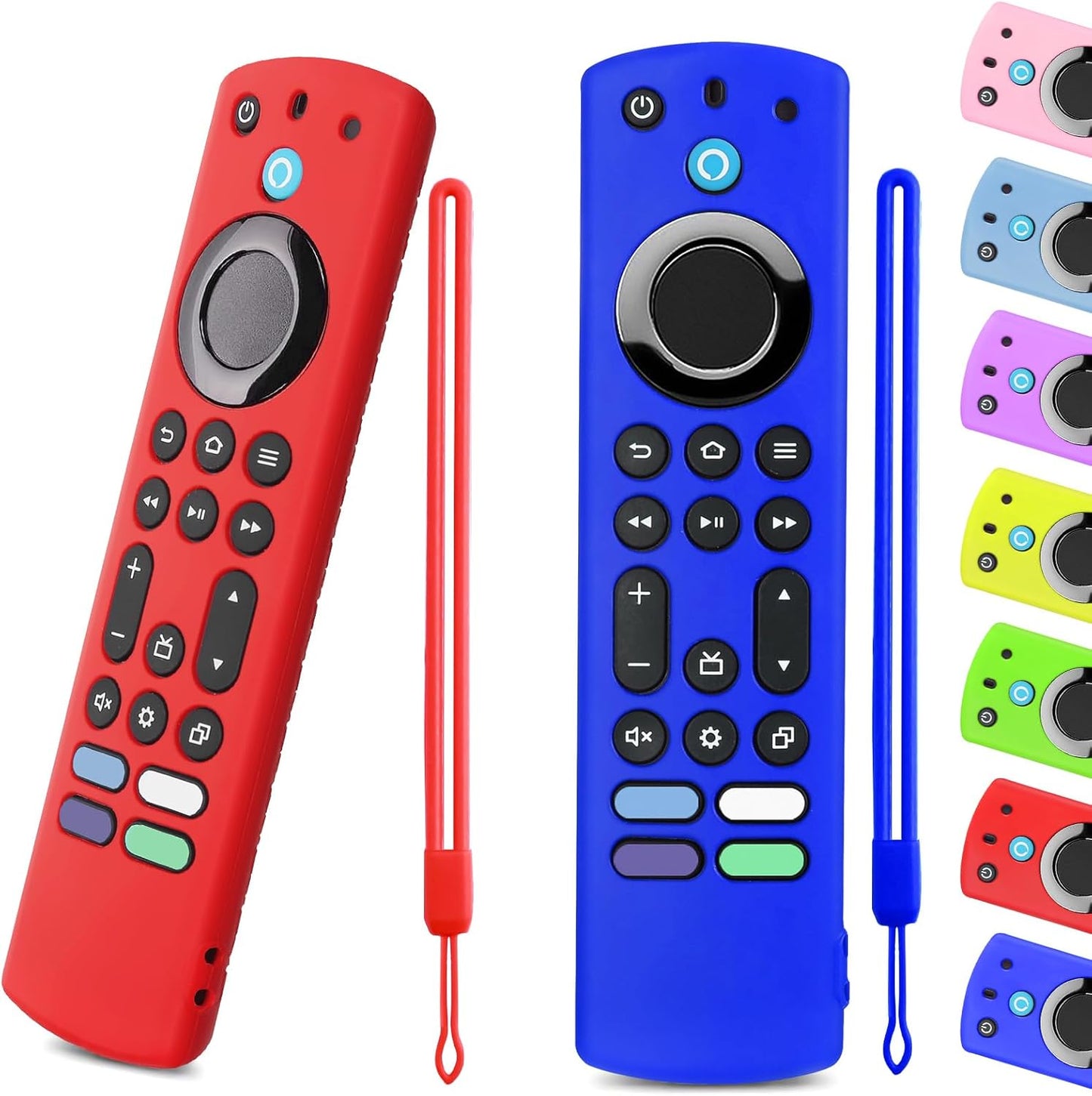 Anti-Slip Silicone Remote Cover (2pcs) - Enhanced Protection!