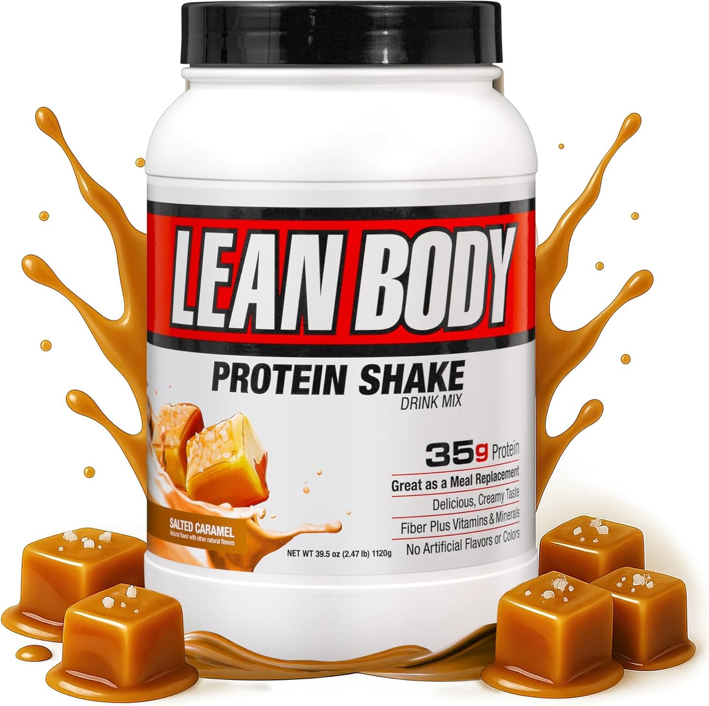 Labrada Lean Body MRP 2.47lb Bag, Salted Caramel Flavor Review