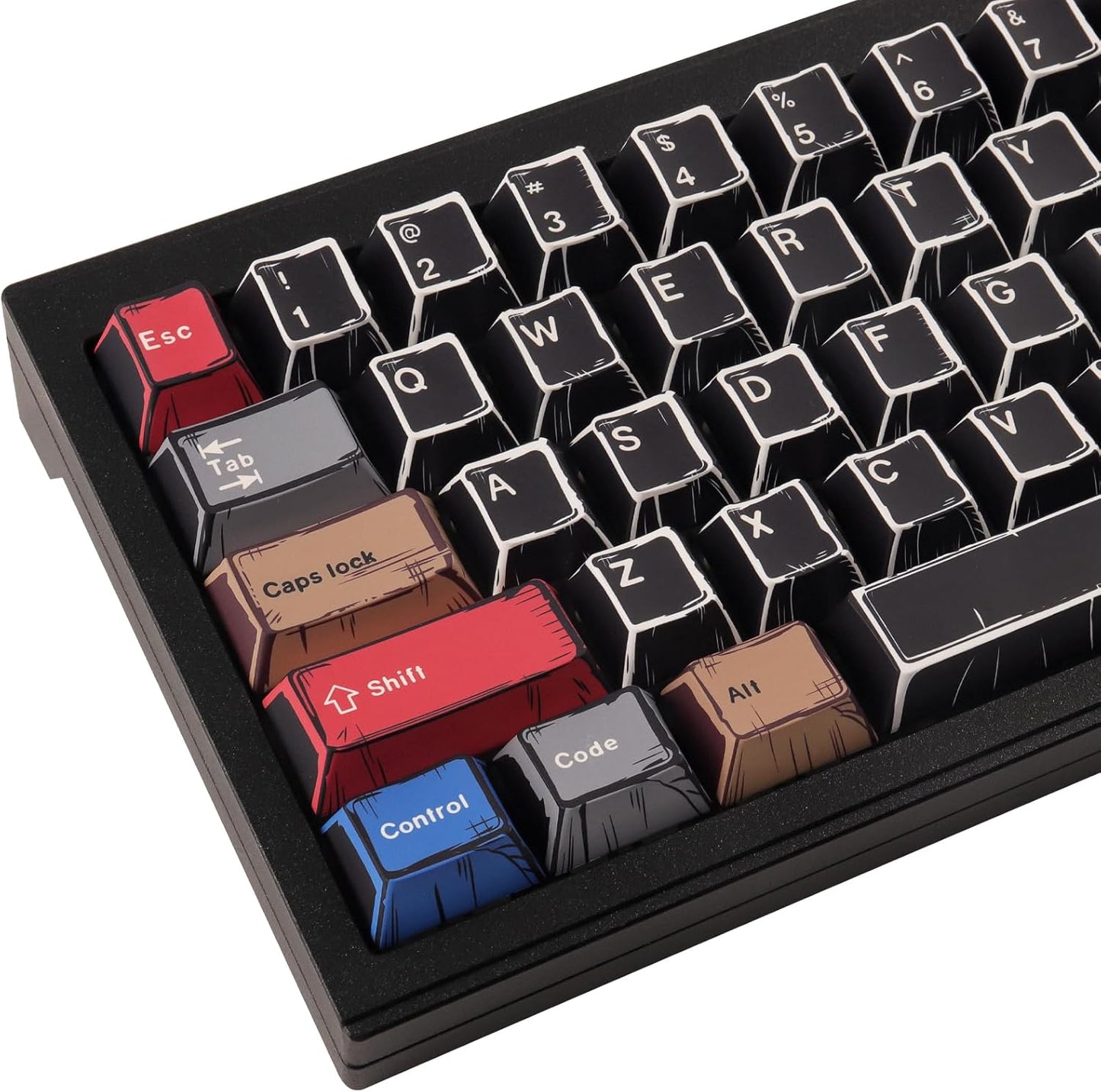JOMKIZ PBT Keycaps Set for Cherry MX Switches - 152 Keys