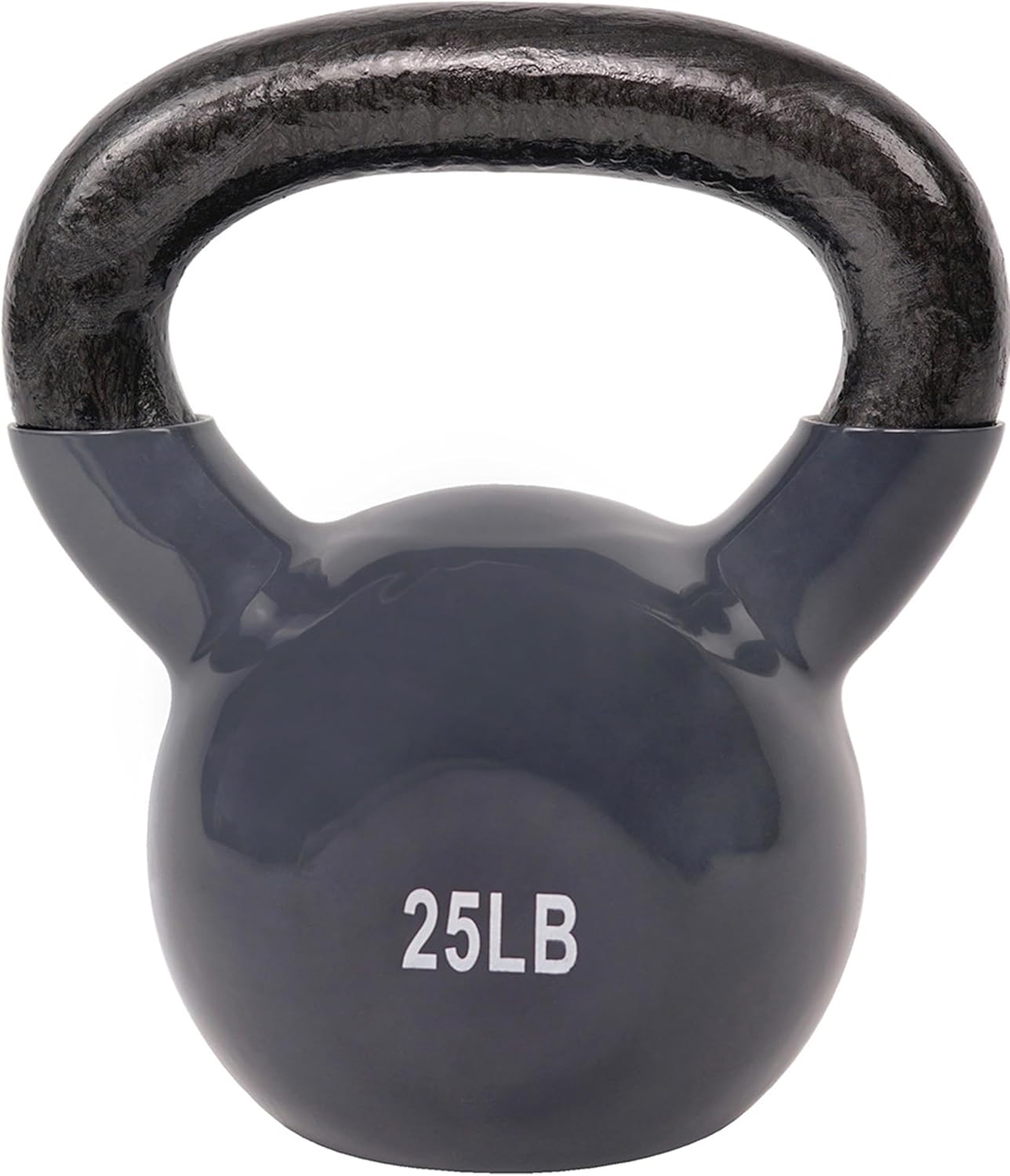 Sunny Health & Fitness Vinyl Coated Kettlebell for Strength Training