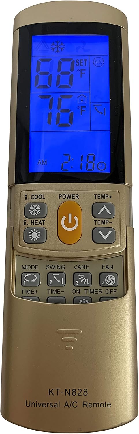 Universal GOLD AC Remote Control - QUNDA