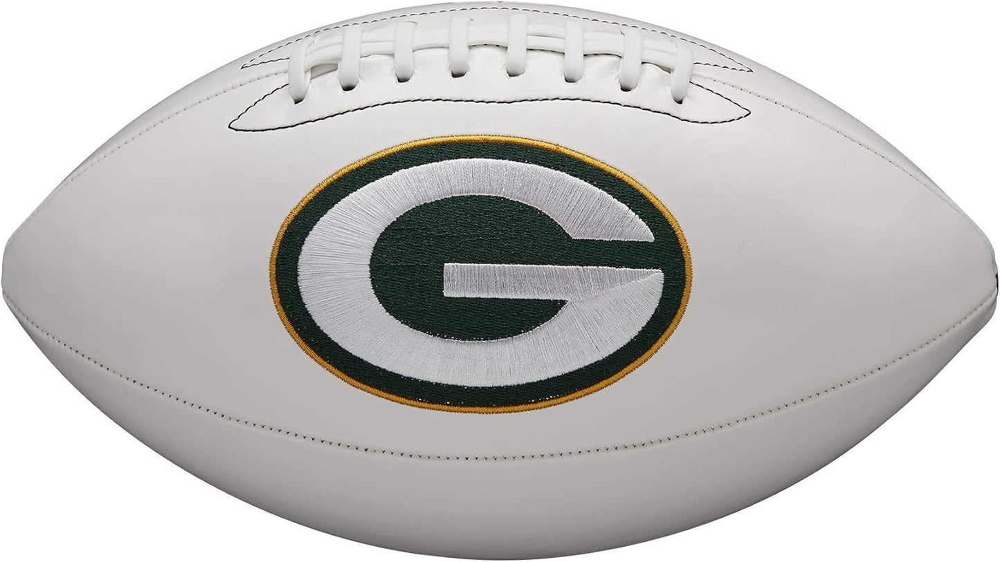 WILSON NFL Live Team Autograph Football for Sports Fans