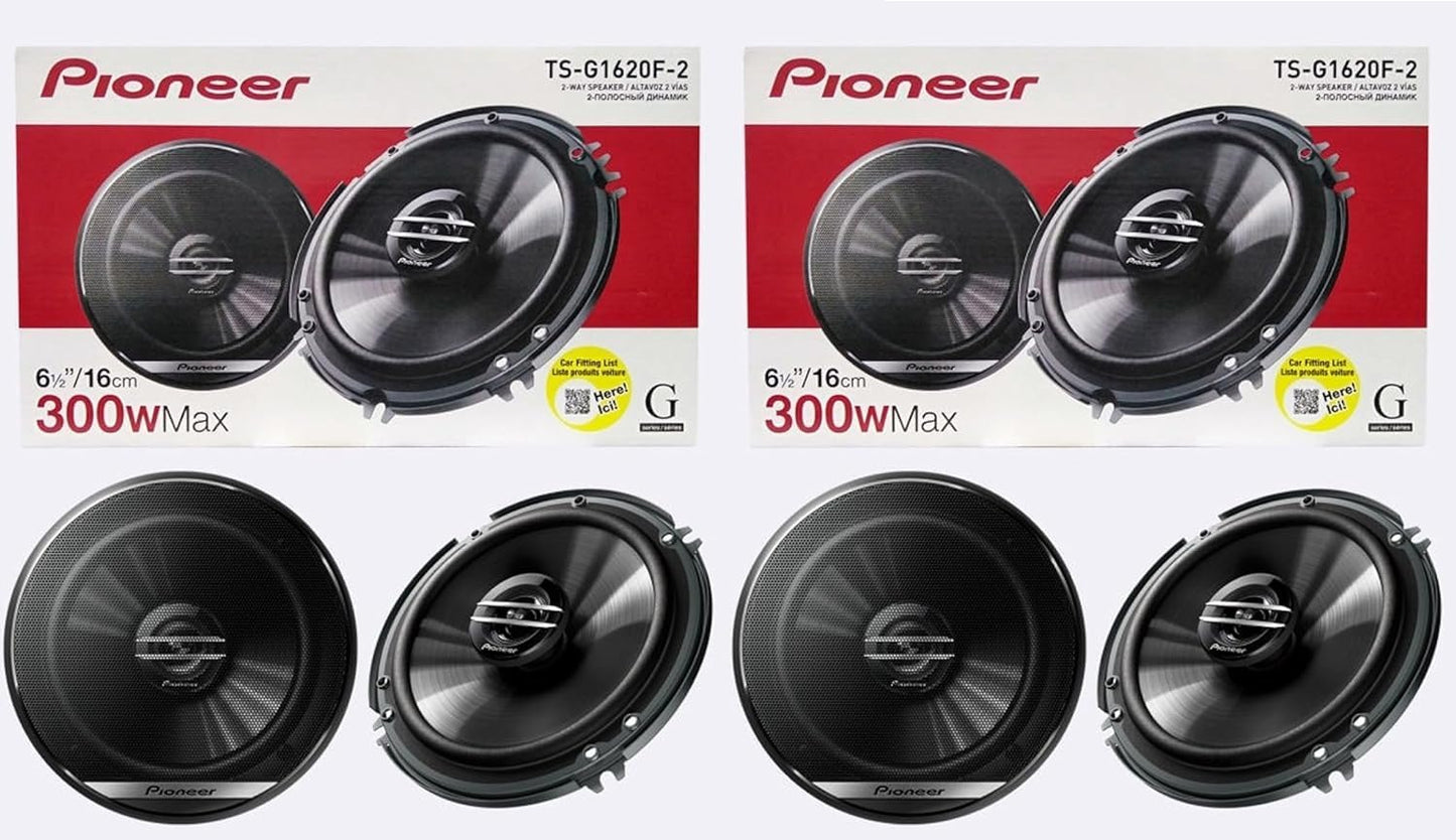 PIONEER TS-G1620F 6-1/2 in 2-Way Coaxial Speakers Review