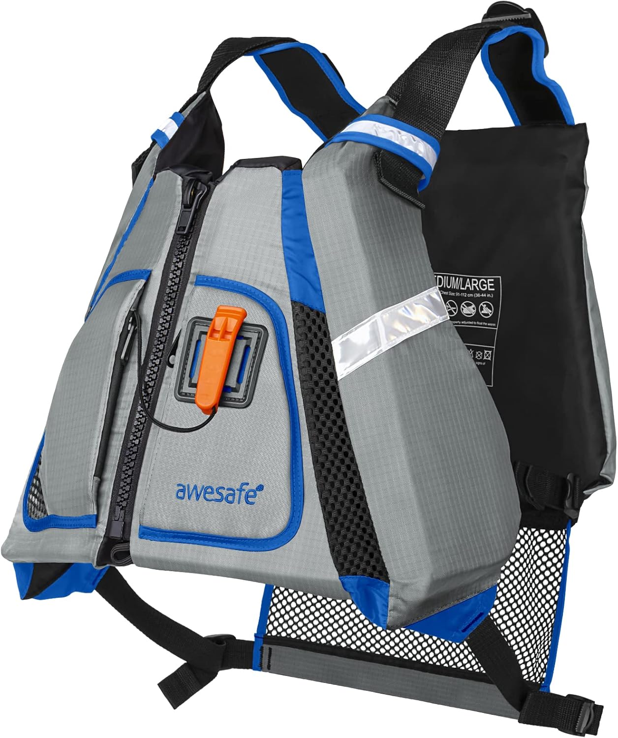 awesafe Adult Watersport Universal Vest for Safety and Comfort