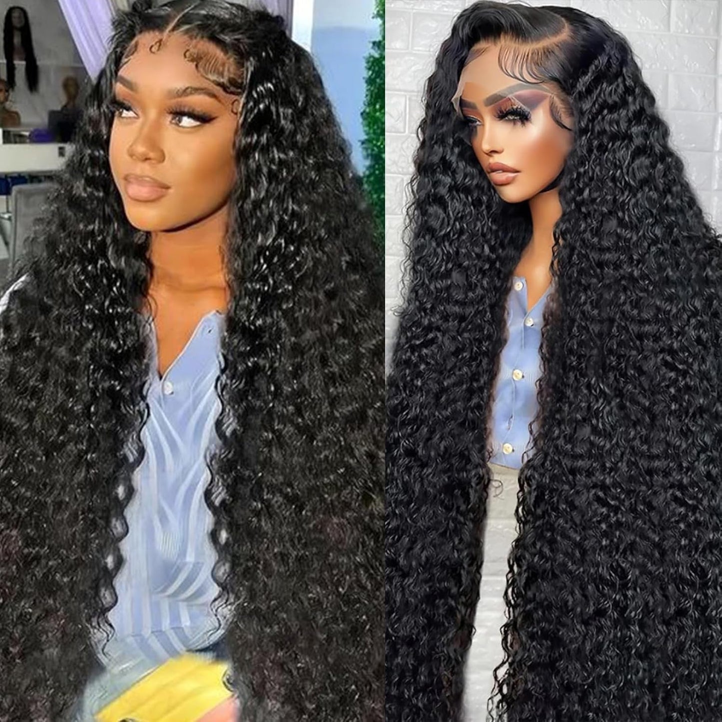 Deep Wave Lace Front Wigs Human Hair for Stunning Looks