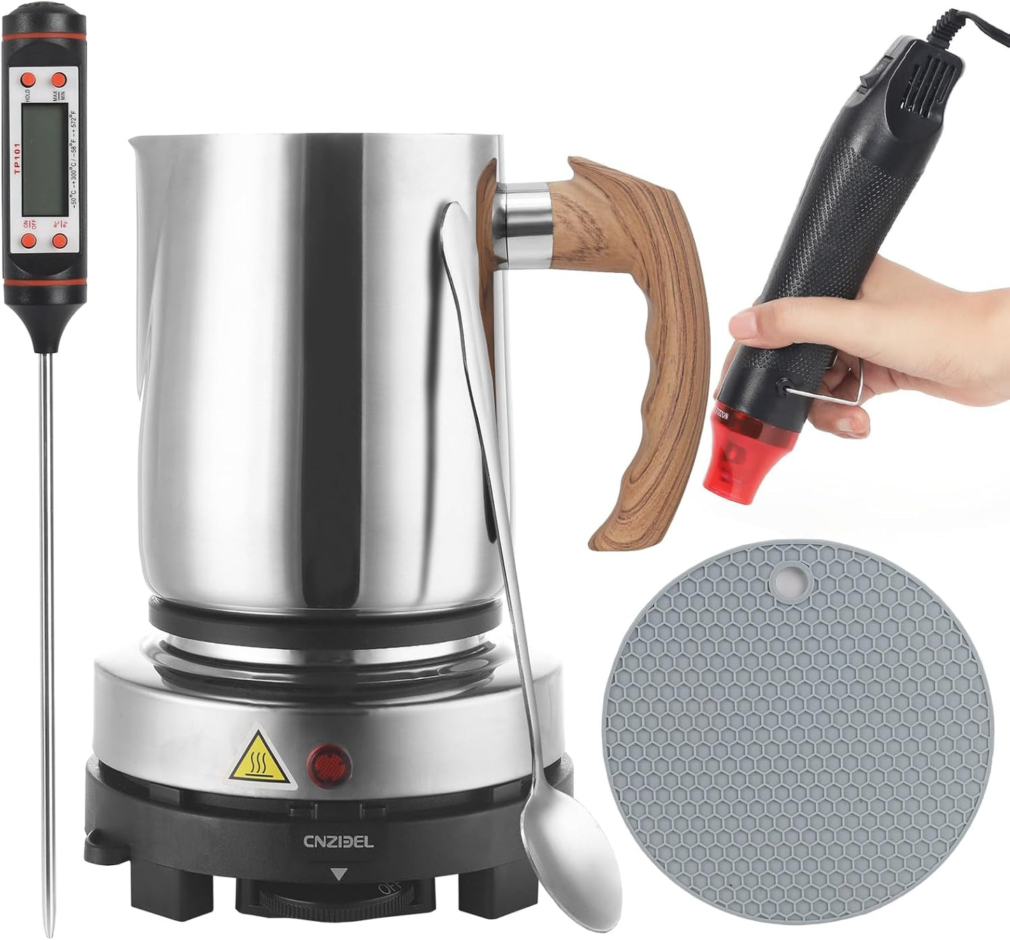 Candle Making Kit with Hot Plate for Beginners and Adults