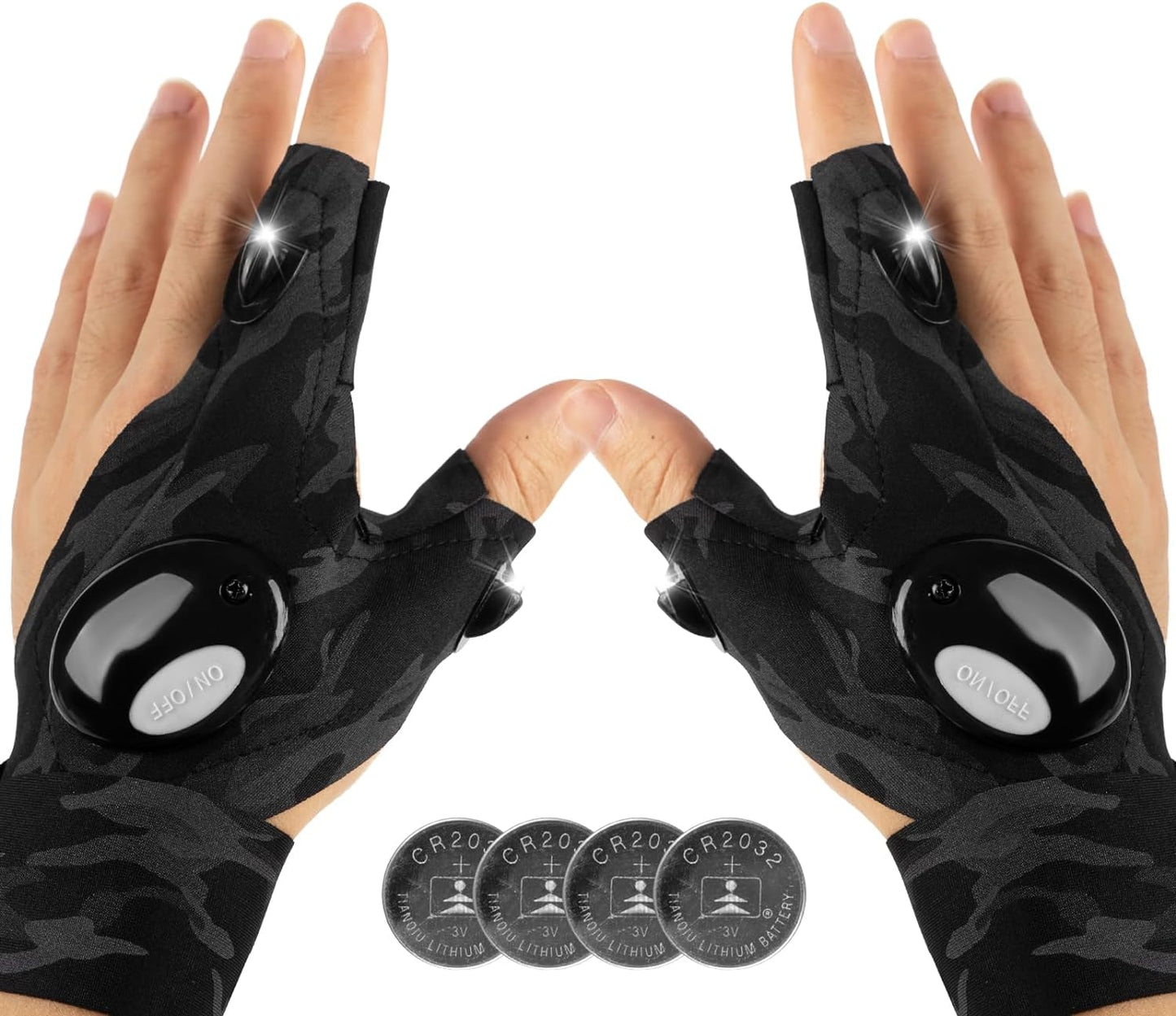 Mylivell LED Flashlight Gloves - Hands-Free Illumination