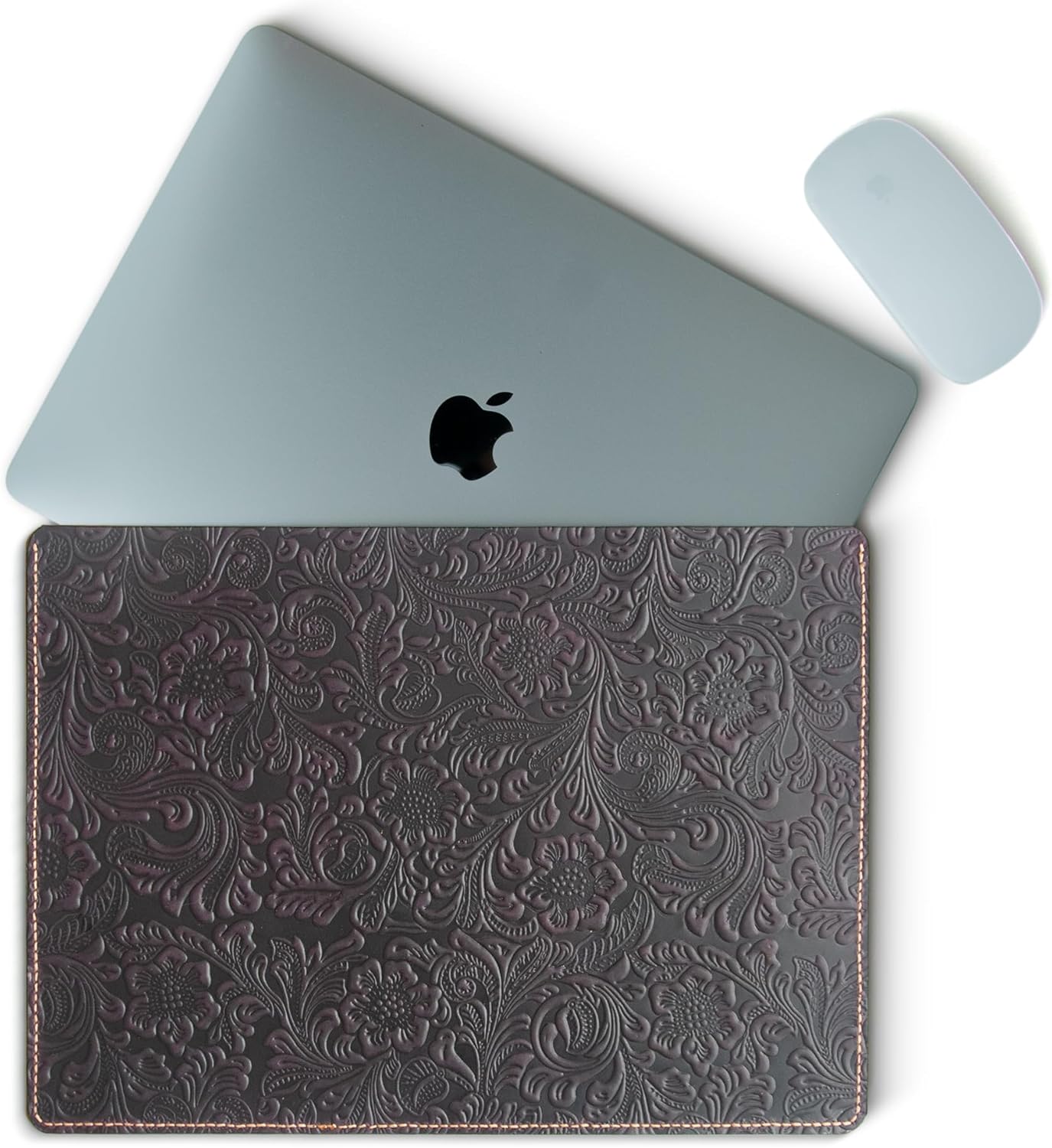 Handmade Genuine Leather Laptop Sleeve Case for MacBook Pro/Air