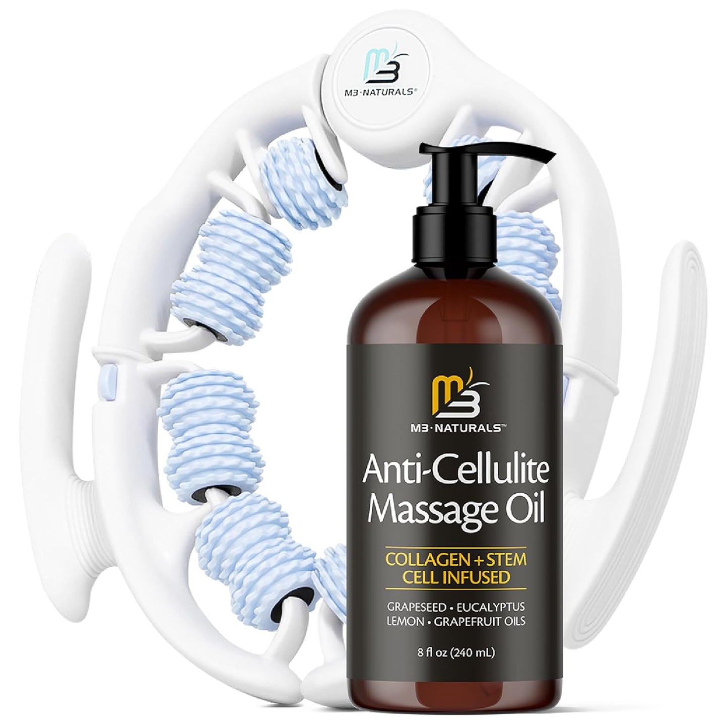 Anti Cellulite Oil and Lymphatic Drainage Massager Kit Review
