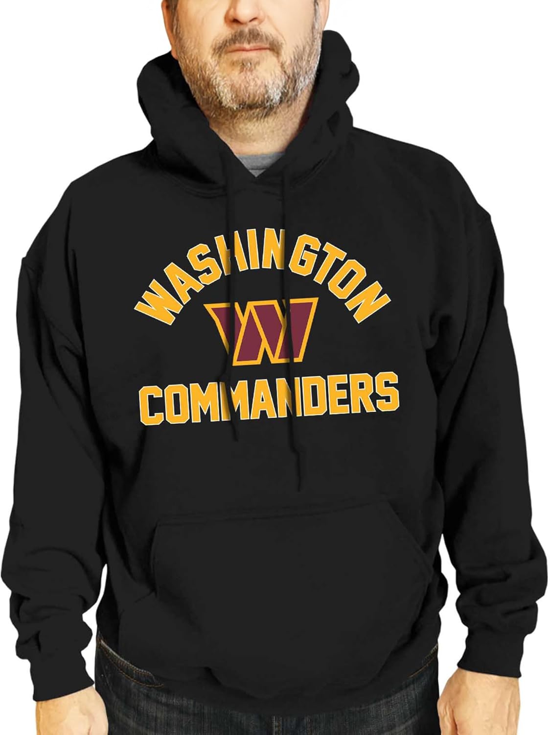 NFL Adult Gameday Hooded Sweatshirt for Washington Commanders Fans