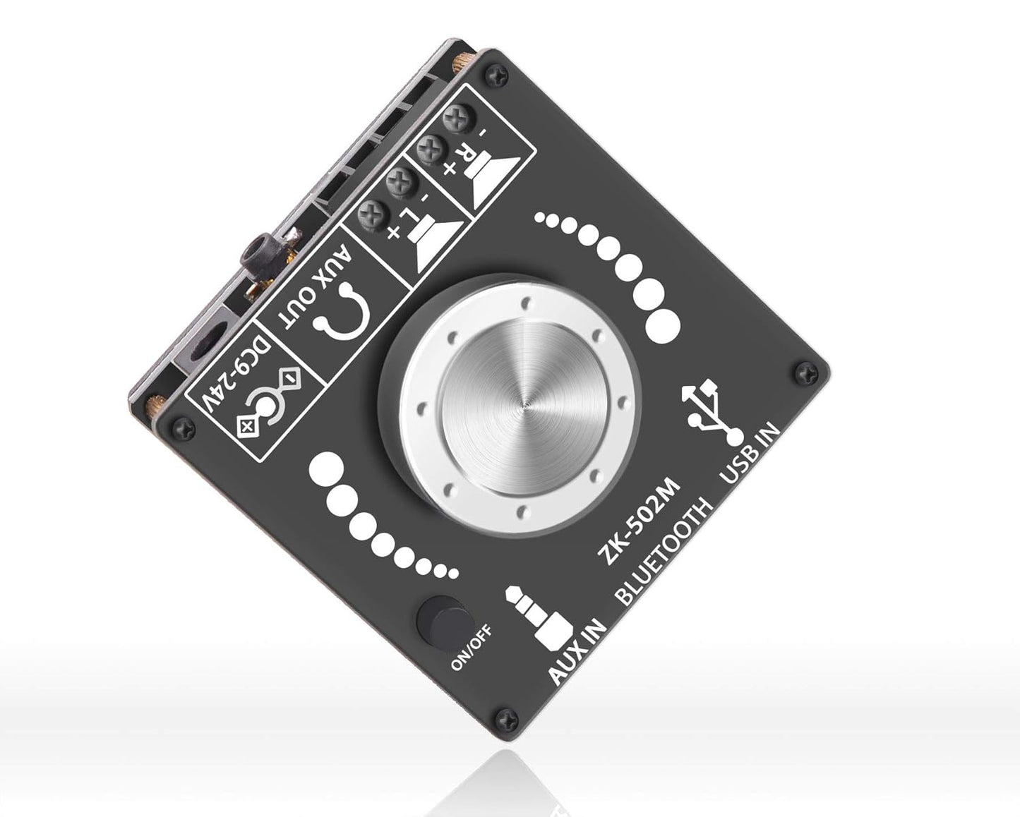 Powerful Mini Bluetooth Amplifier - 50W Dual Channel Stereo