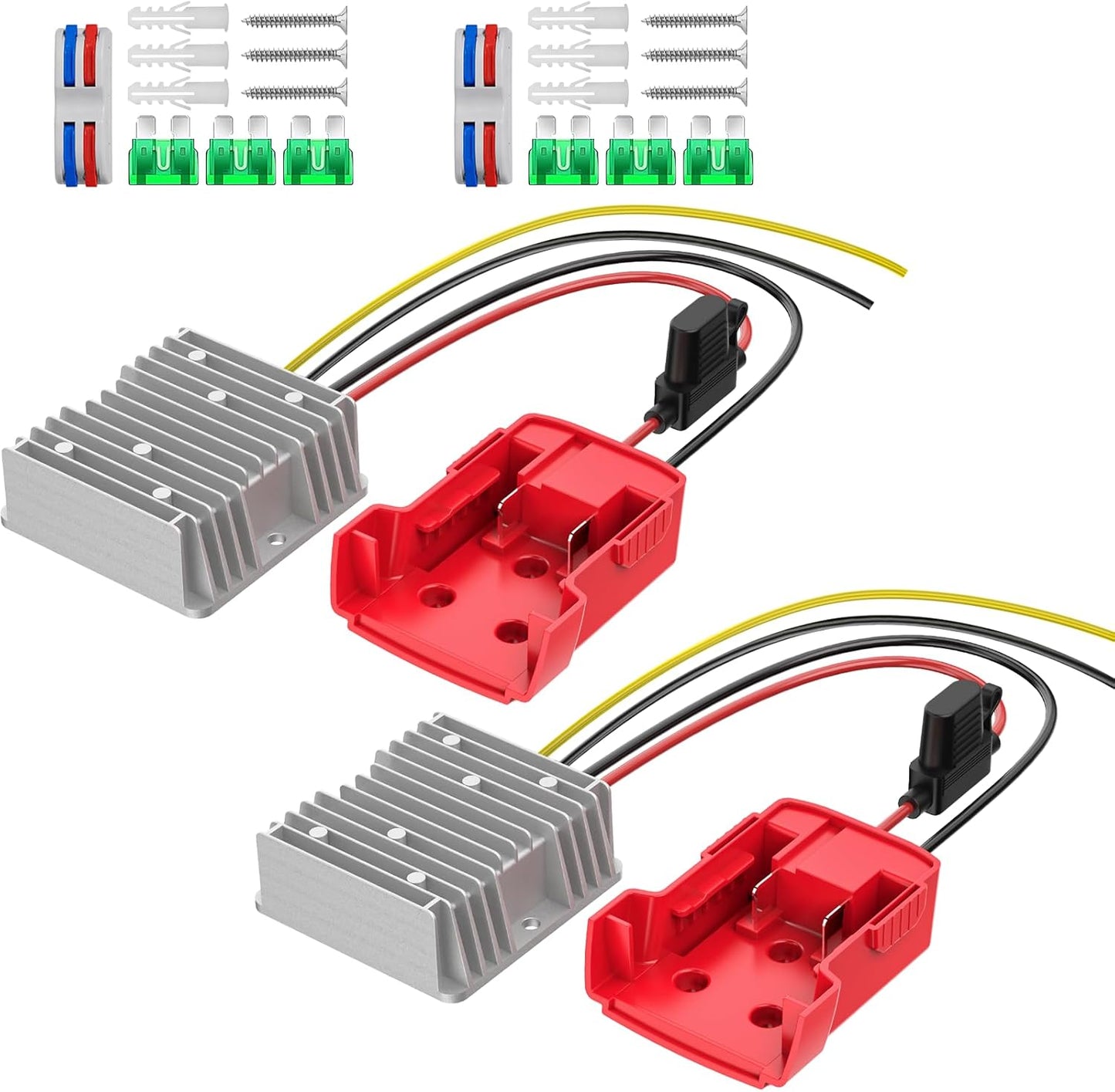 Azocek 18V to 12V Step Down Converter for Power Tools and More