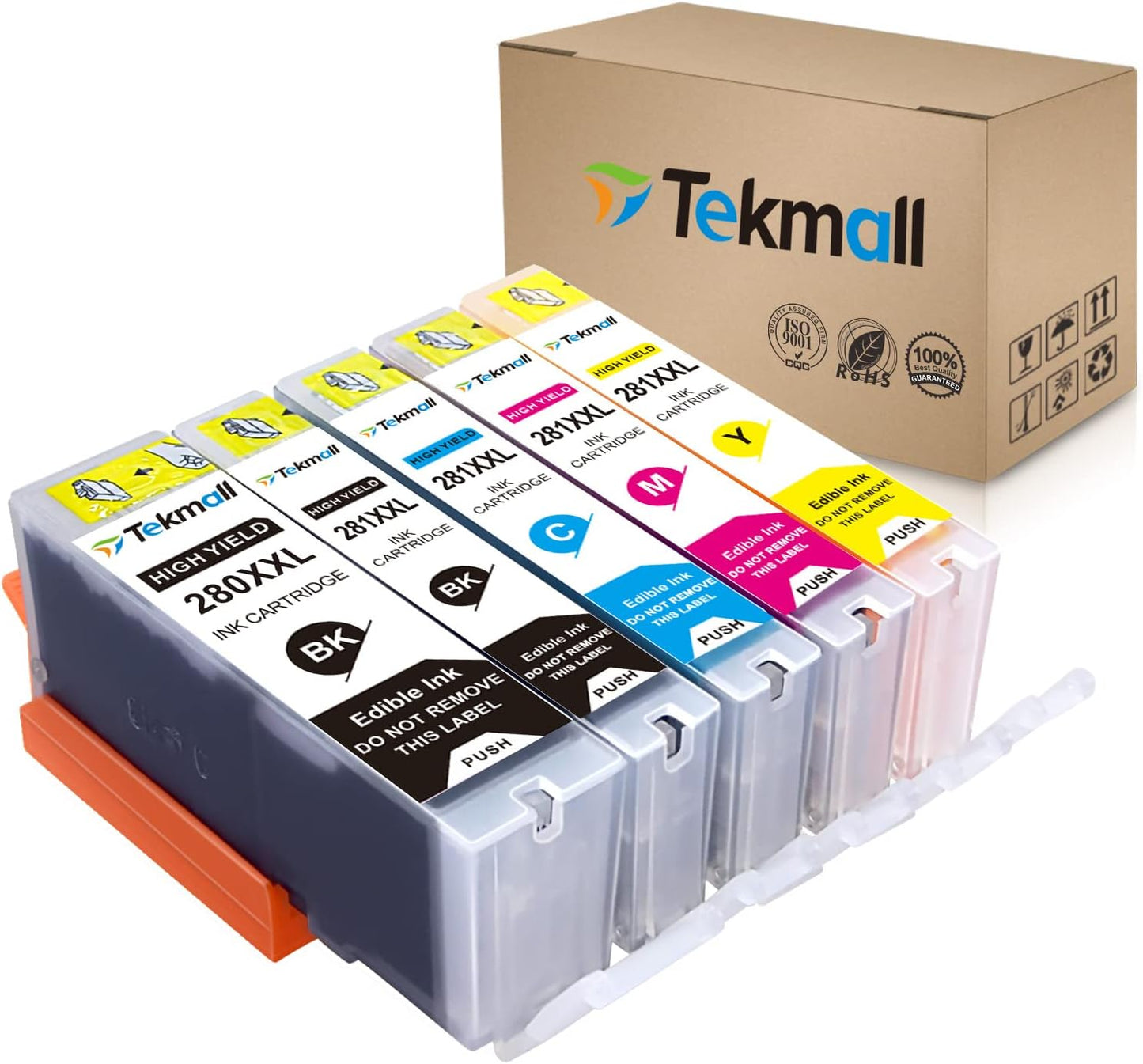 Compatible Ink Cartridge PGI-280XXL CLI-281XXL 5 Pack for Printers