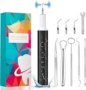 Electric Teeth Cleaner with LED Light and Adjustable Modes