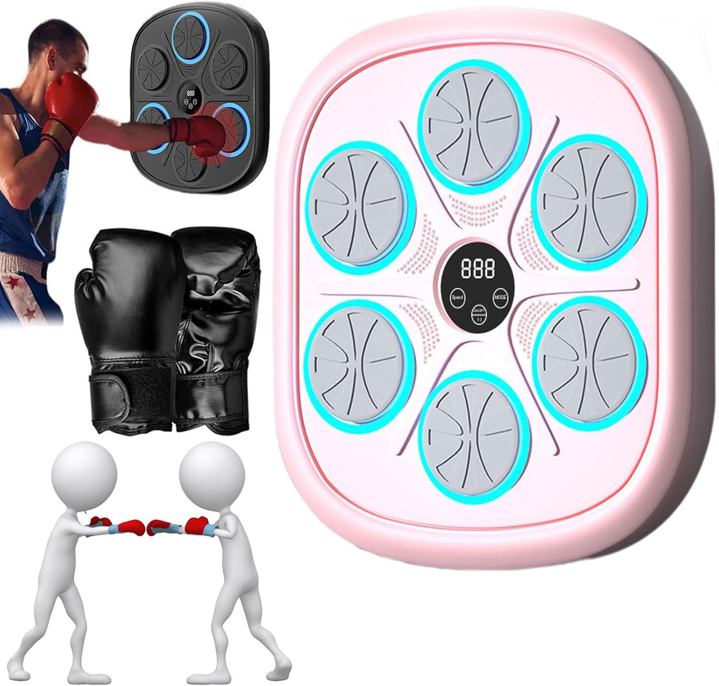 Bluetooth Music Boxing Trainer - 9 Modes