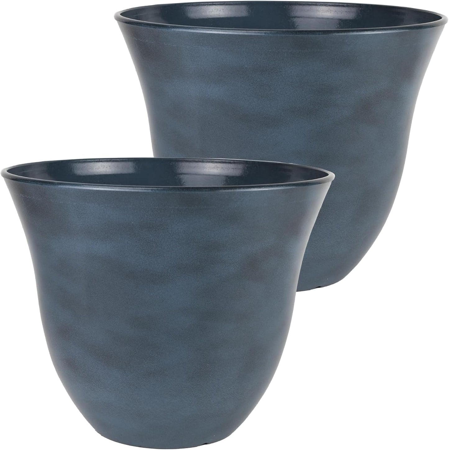 Classic Home and Garden Honeysuckle Flower Pot Planter Set