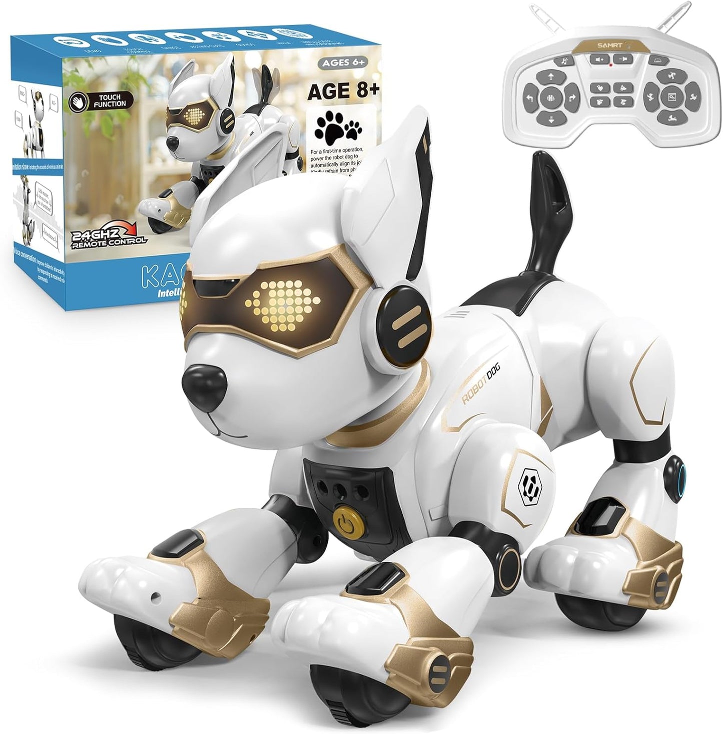 Interactive Smart Robot Dog - Fun & Programmable!