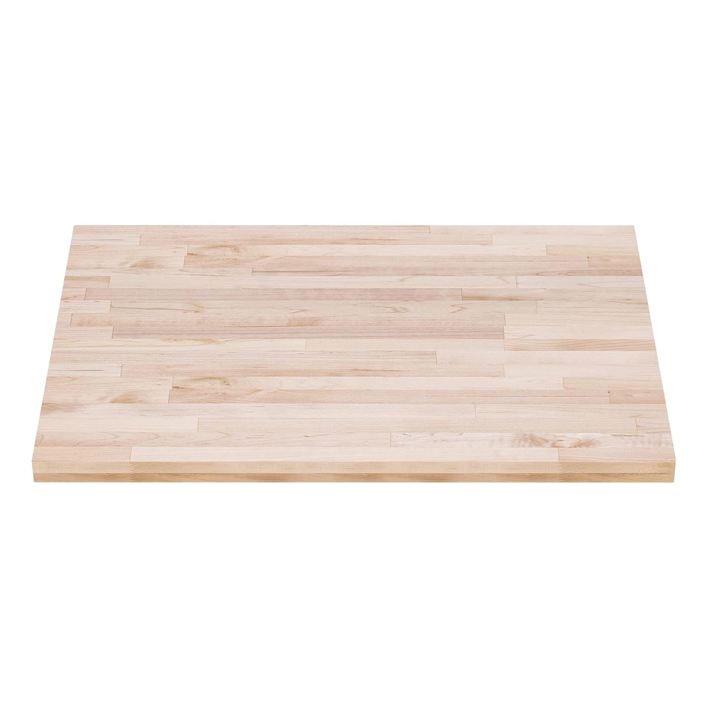 DuraSteel 30x36 Butcher Block Countertop - Maple Solid Wood Workbench