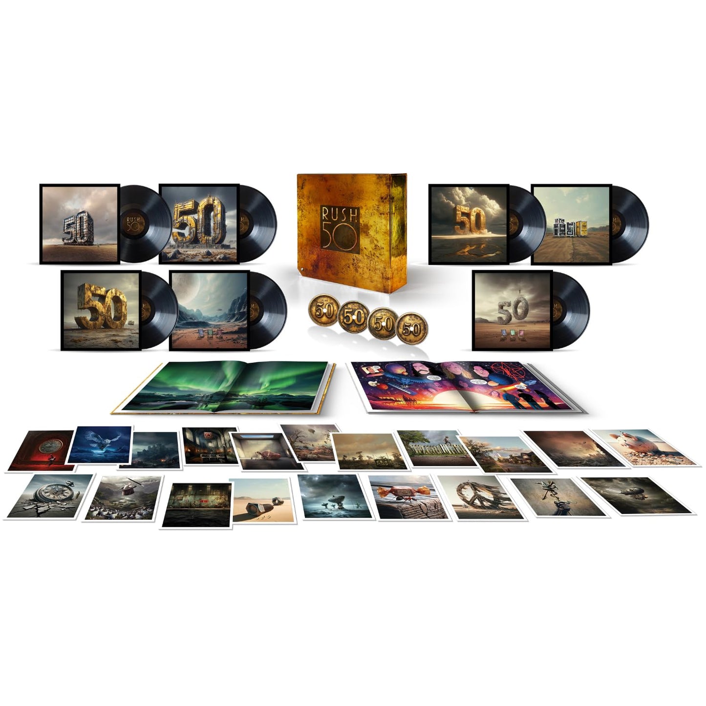 50 Super Deluxe 4 CD/180g 7 LP Collection for Audiophiles