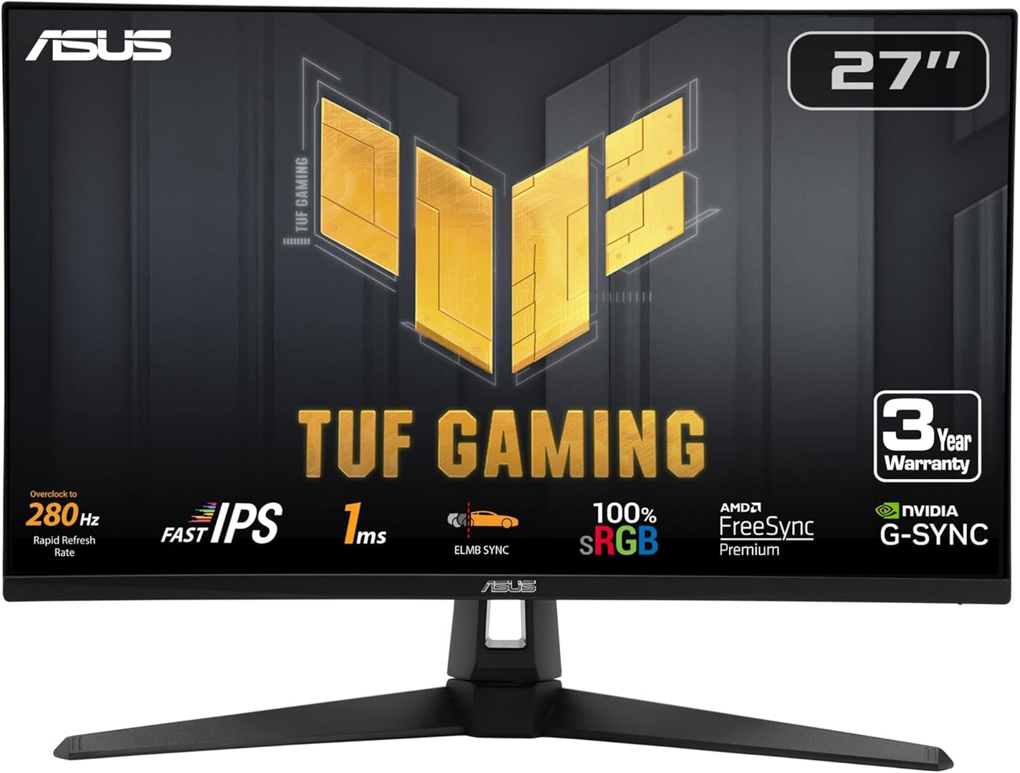 ASUS TUF Gaming 27 280Hz Full HD Monitor