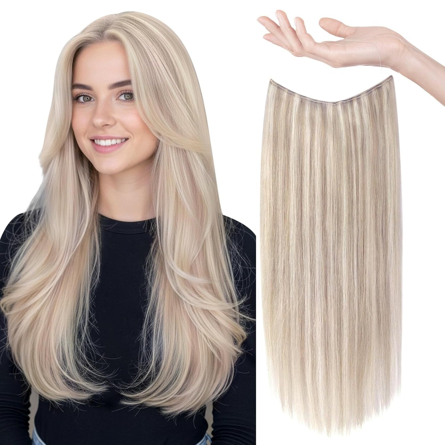 Sunny Wire Hair Extensions Real Human Hair for Stunning Volume