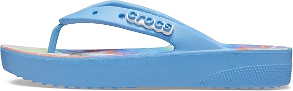 Crocs Womens Classic Platform Flip Flops for Ultimate Comfort