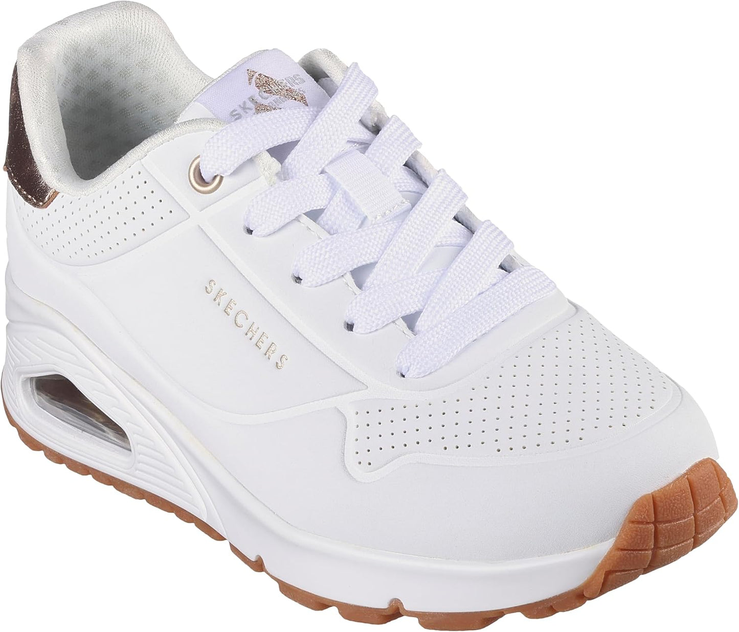 Skechers Unisex-Child Uno Gen1 - Shimmer Away Fashion Sneakers