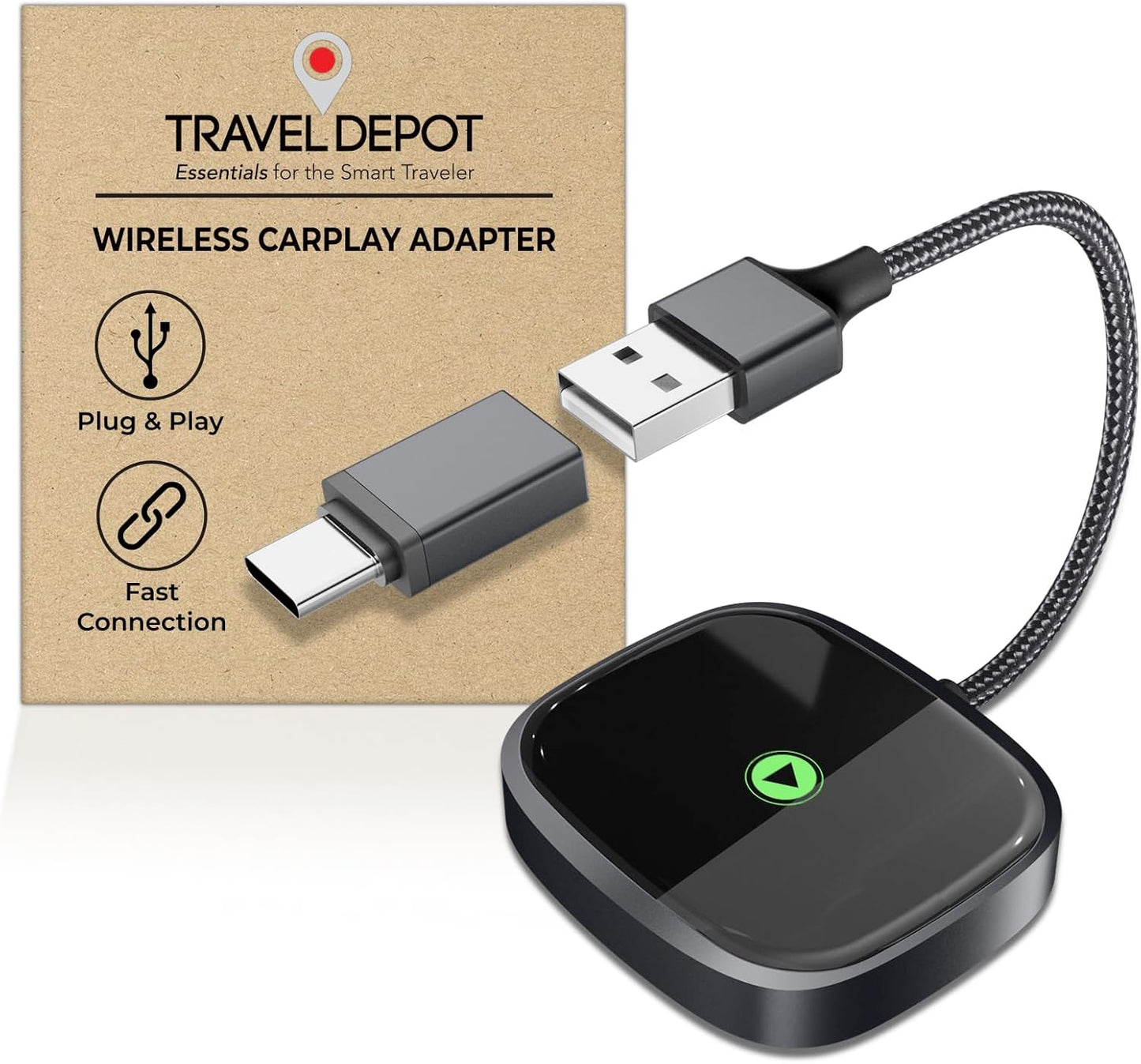 Wireless CarPlay Adapter for iPhone - Fast & Easy Connection