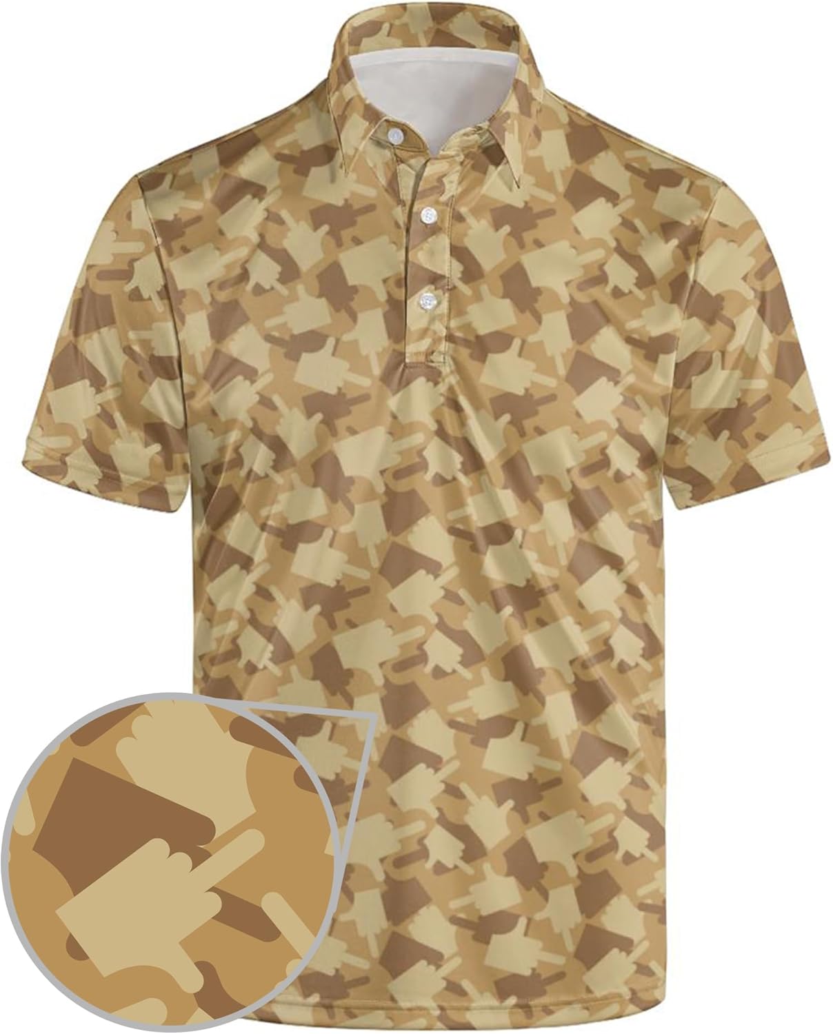 Funny Golf Polo Shirts for Men - Performance and Style Combined