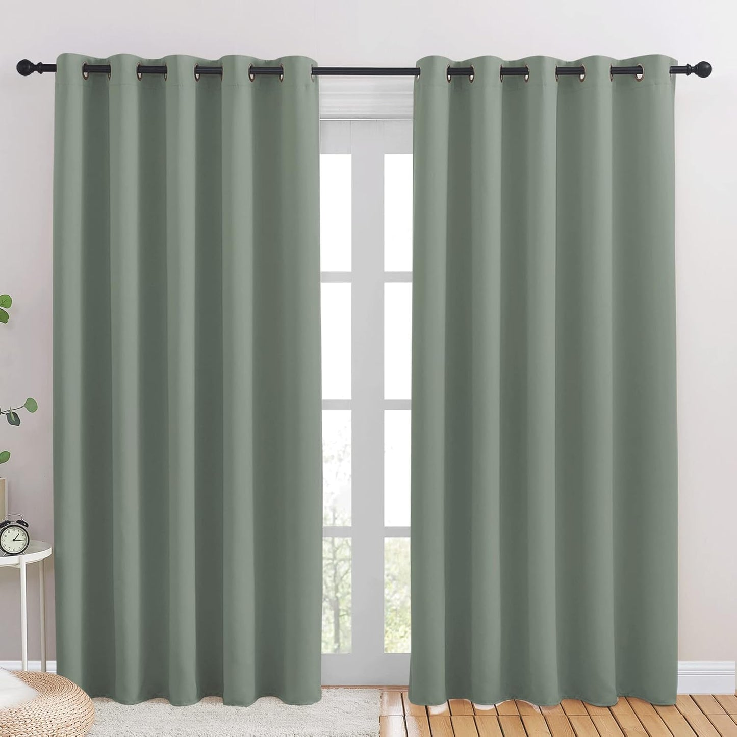 NICETOWN Blackout Draperies Curtains for Kids Room, 70 by 84 in