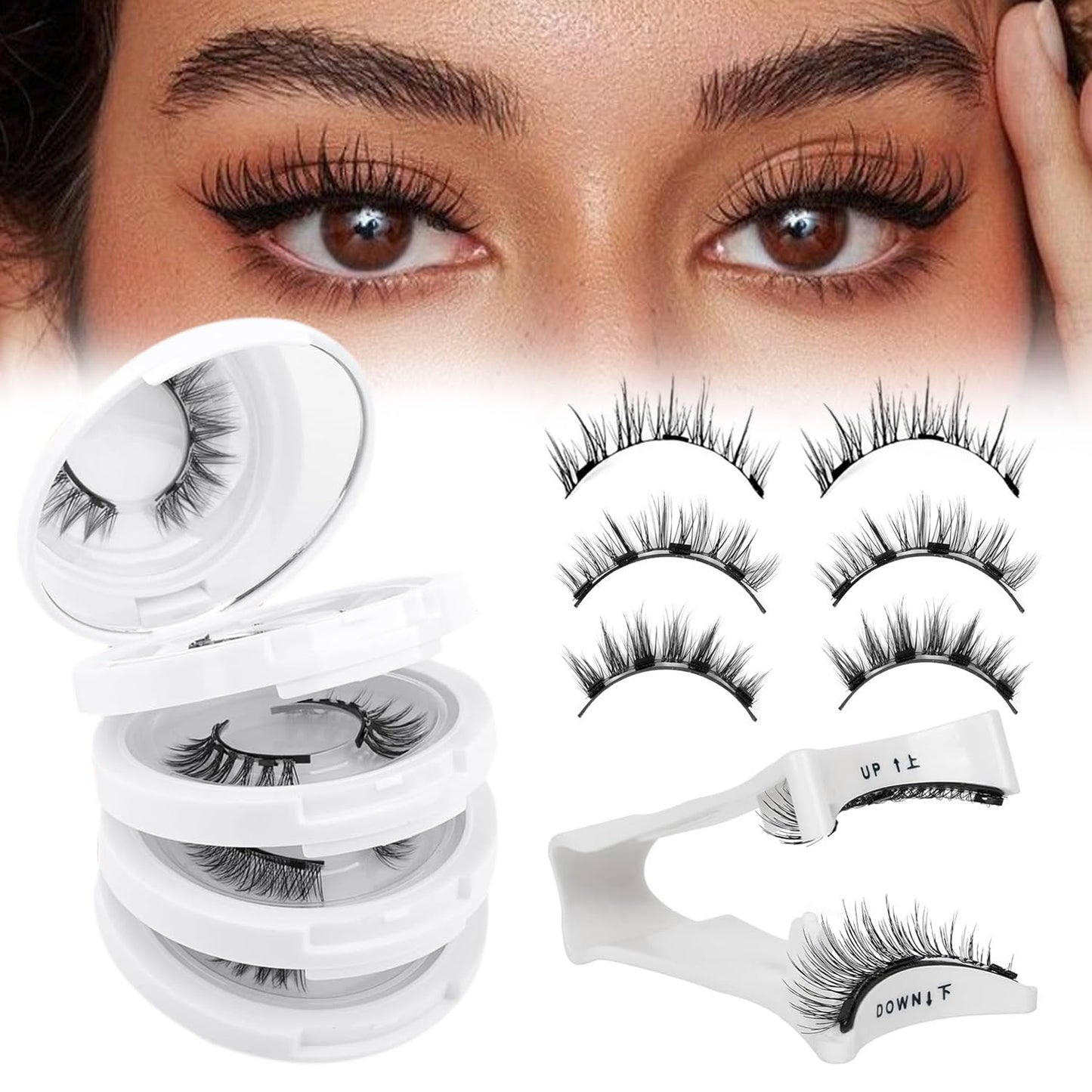 Krafty Magnetic Eyelashes for Effortless Beauty and Comfort