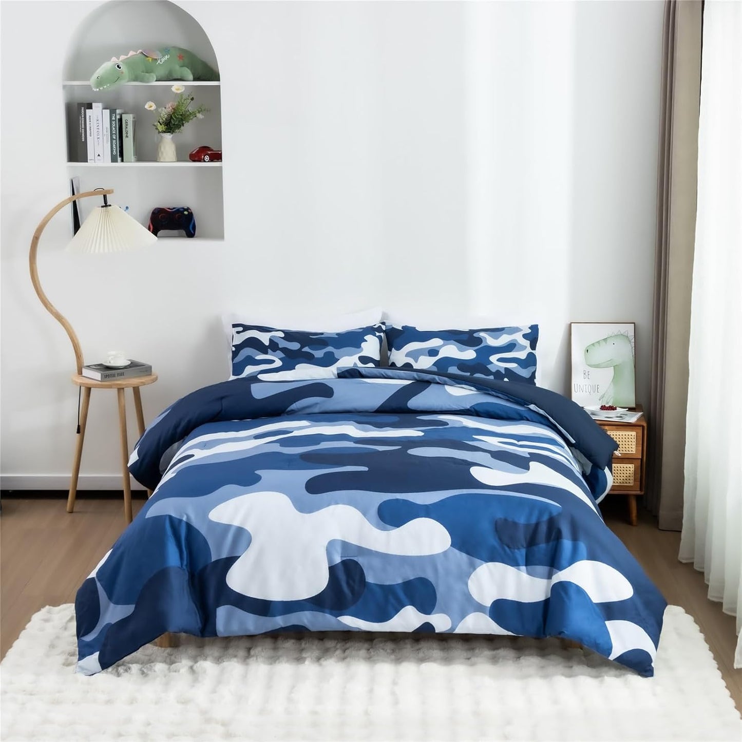 Camouflage Bedding Set for Colorful Bedroom Style and Comfort