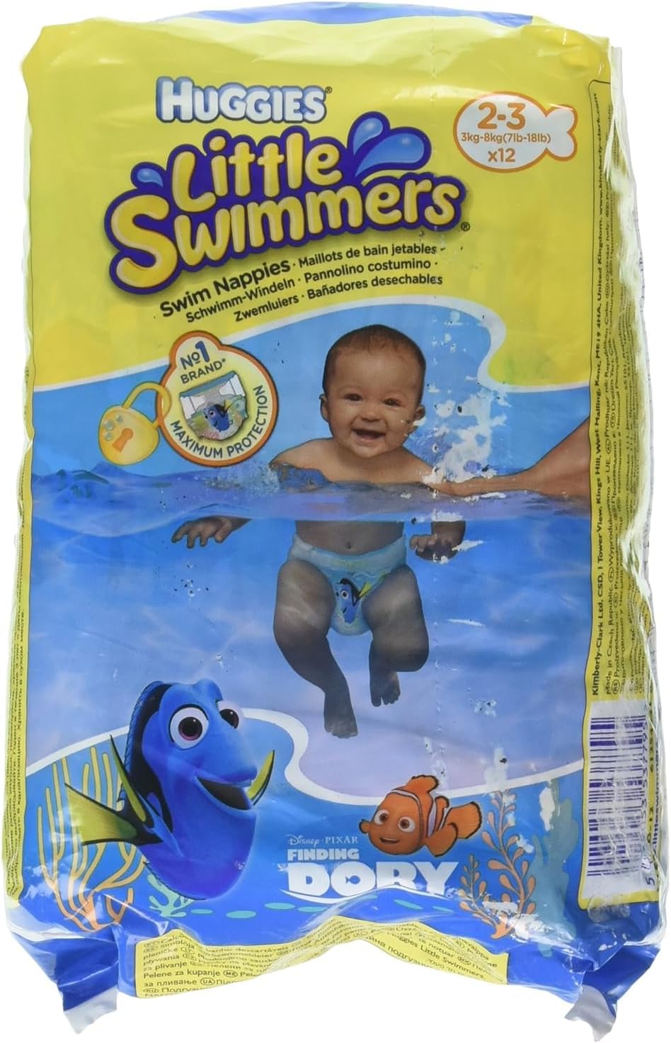 Huggies Little Swimmers X-Small Swim Diapers, 12-Count: Water-proof comfort!