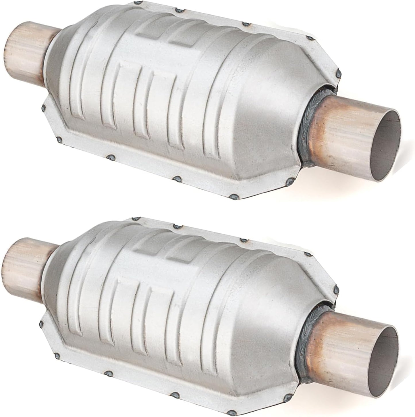 Universal High Flow 2.5in Inlet/Outlet Weld-on Catalytic Converter