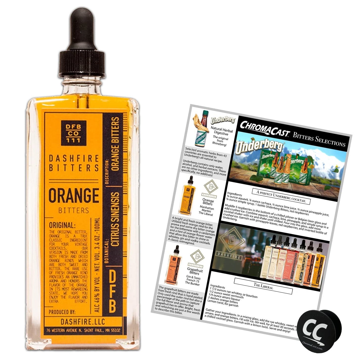 Vibrant Dashfire Orange Bitters, 100ml