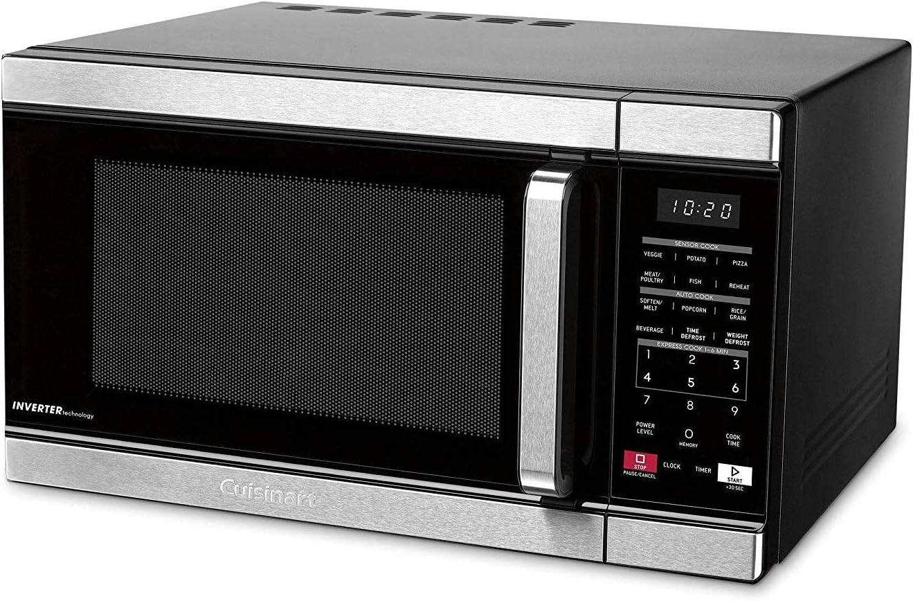 Cuisinart CMW-110 Silver Microwave: Effortless Cooking
