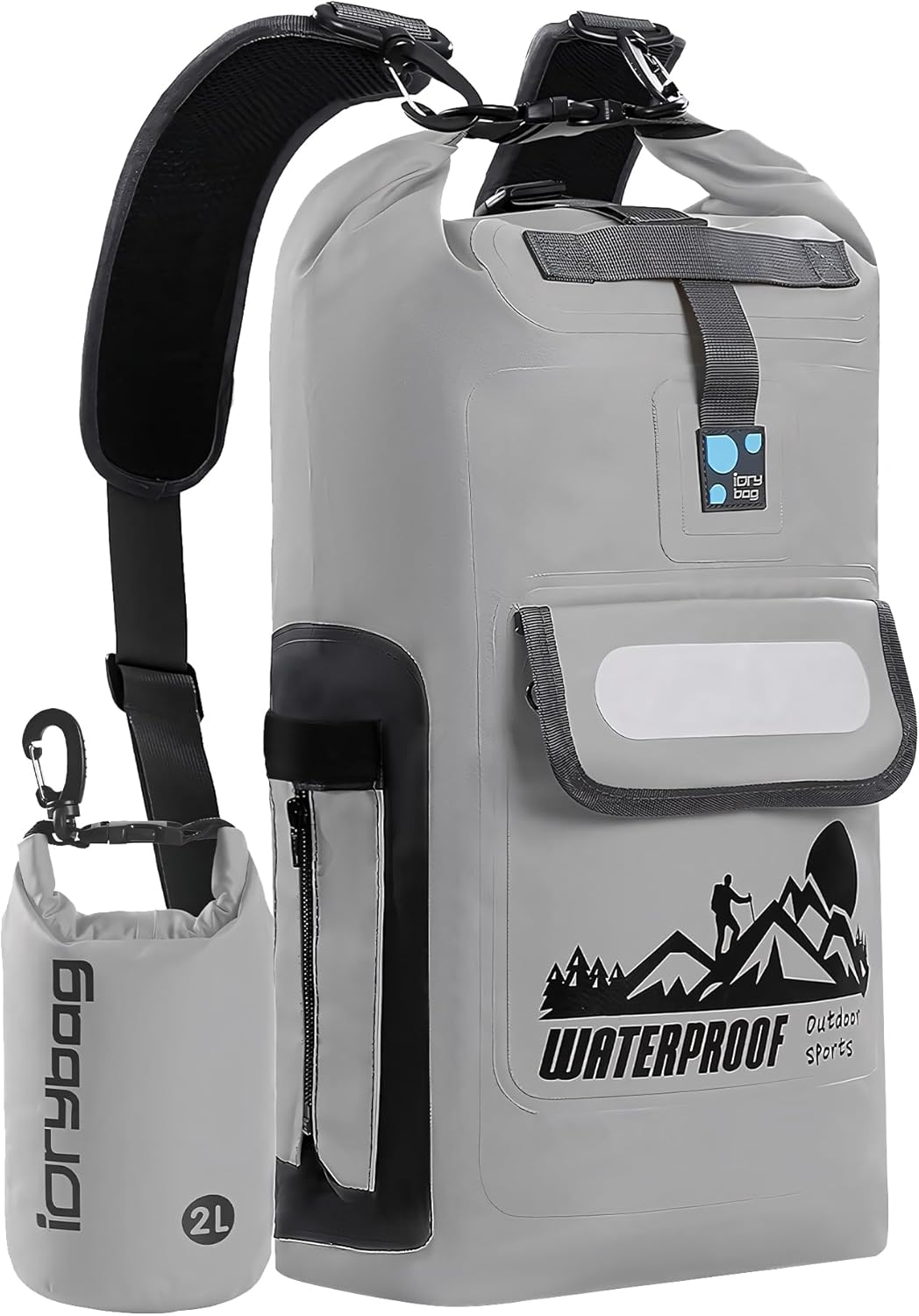 IDRYBAG Waterproof Floating Backpack - Ultimate Dryness Guaranteed!