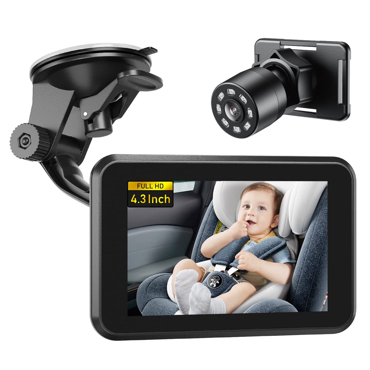 Itomoro Baby Car Camera: HD Night Vision for Safe Driving