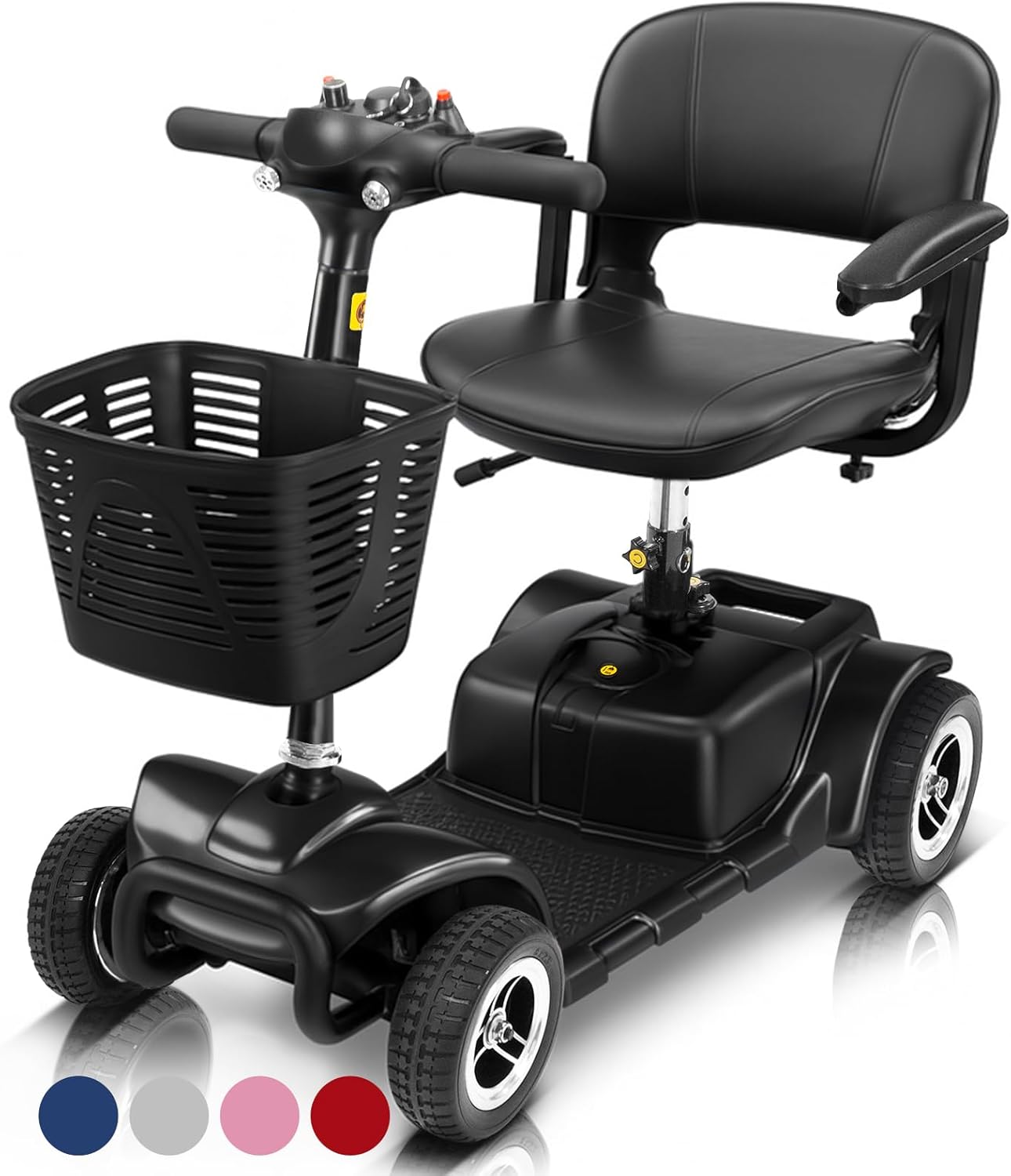 Vive 4 Wheel Mobility Scooter for Adults and Elderly Travel