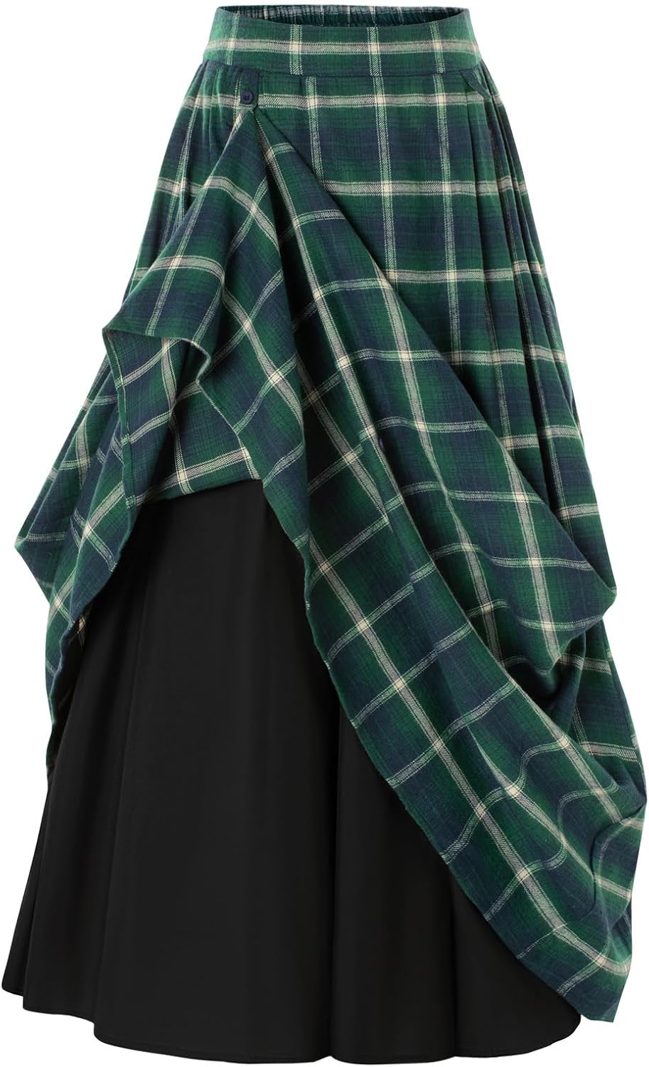 Scarlet Darkness Plaid Skirts for Women with Pockets and Style