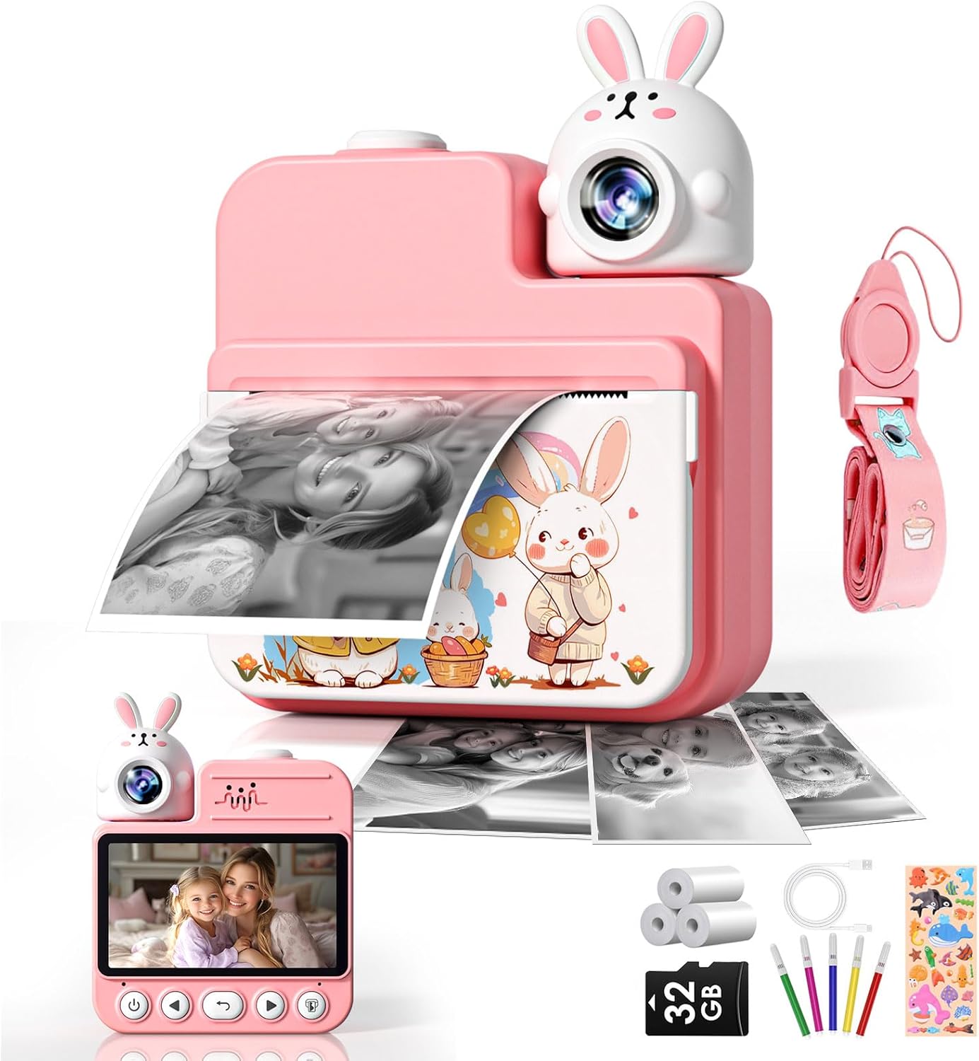 Hittymoon Instant Print Kids Camera: Autofocus Fun!